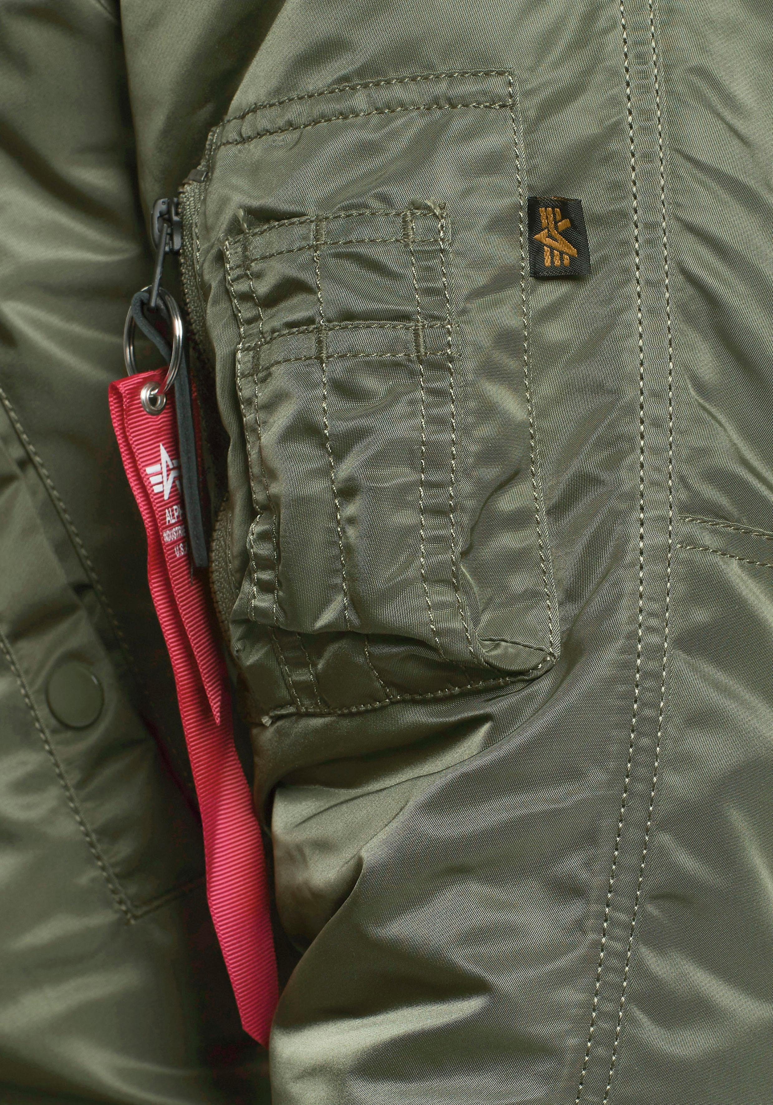 Alpha Industries Parka N3B VF 59 met afneembaar imitatiebontkraag