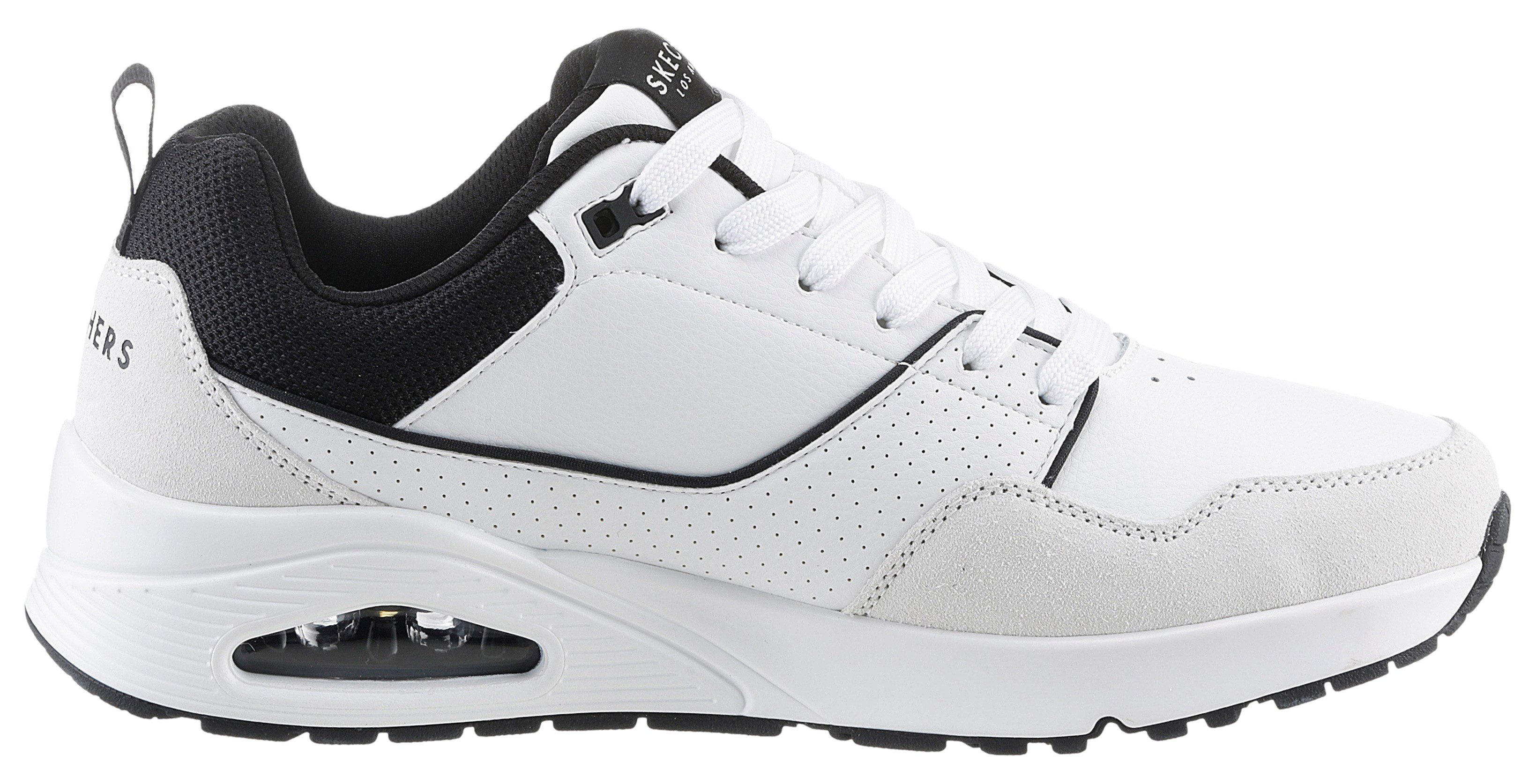 Skechers Sneakers UNO-RETRO ONE , retro sneaker, veterschoen met skech-air luchtkussen zool