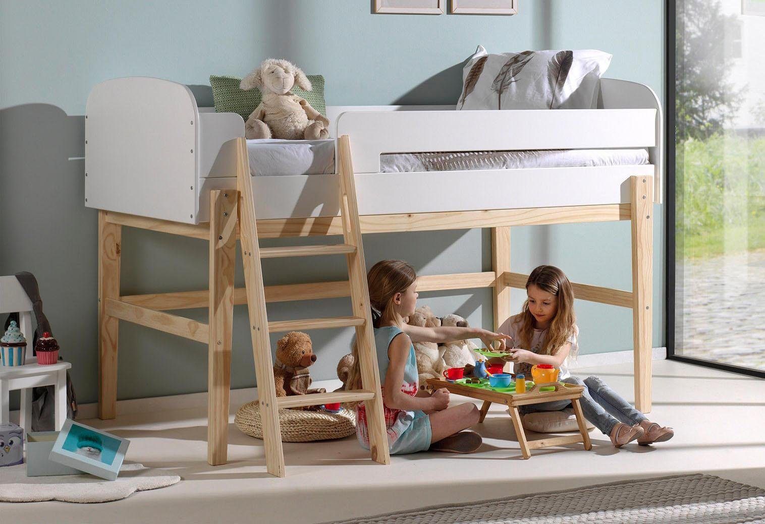 Vipack Hoogslaper Kiddy incl. lattenbodem, mdf-oppervlak