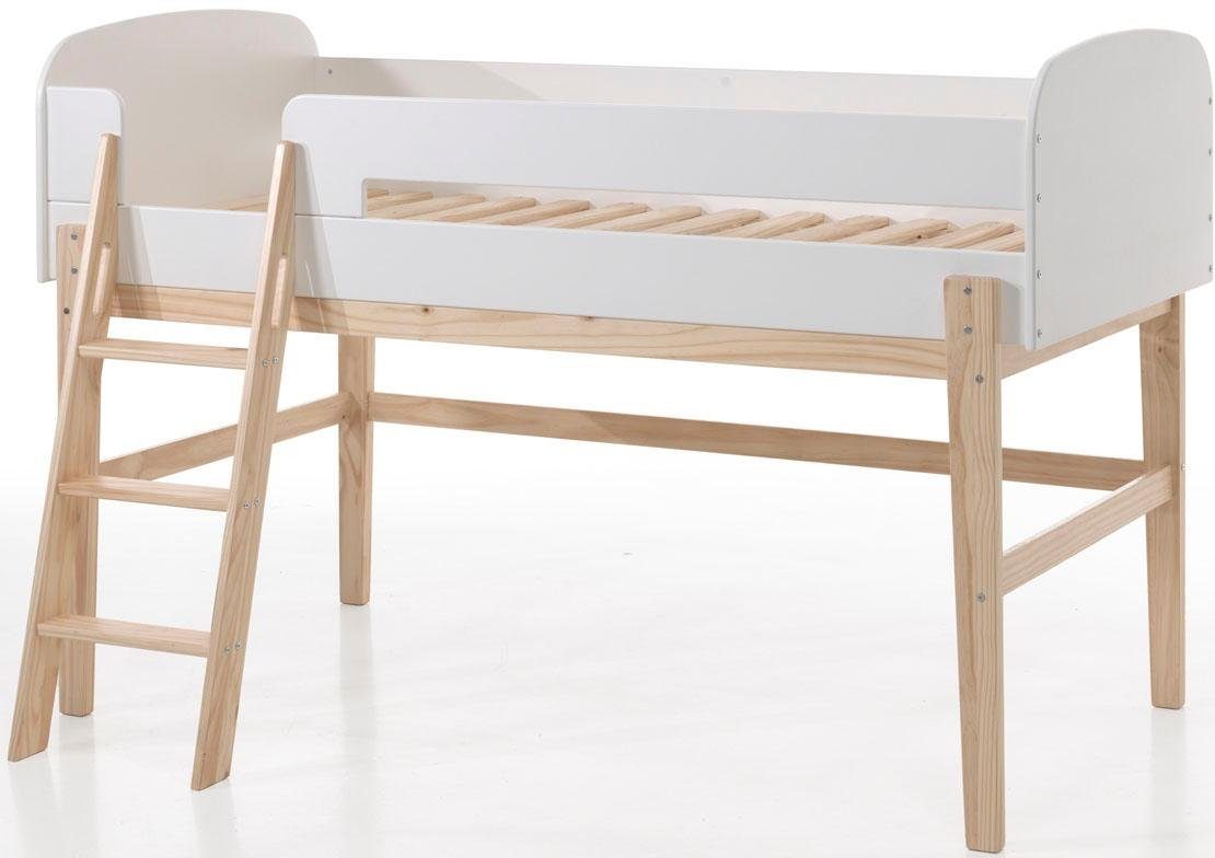 Vipack Hoogslaper Kiddy incl. lattenbodem, mdf-oppervlak