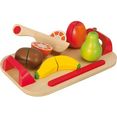eichhorn speellevensmiddelen houten vruchten op blad (12-delig) multicolor
