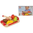 eichhorn speellevensmiddelen houten vruchten op blad (12-delig) multicolor