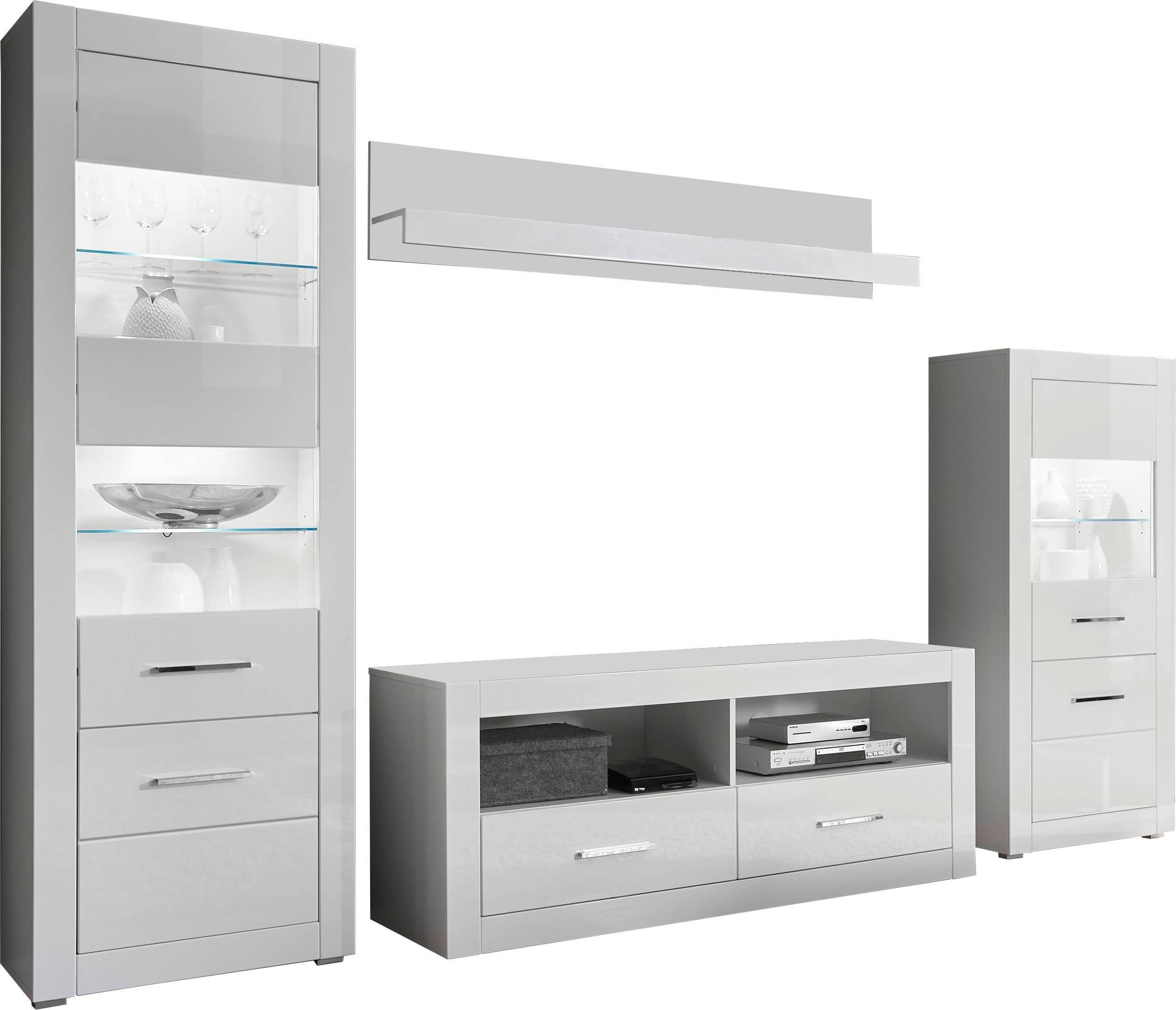 INOSIGN Wandmeubel Bianco (set, 4-delig)