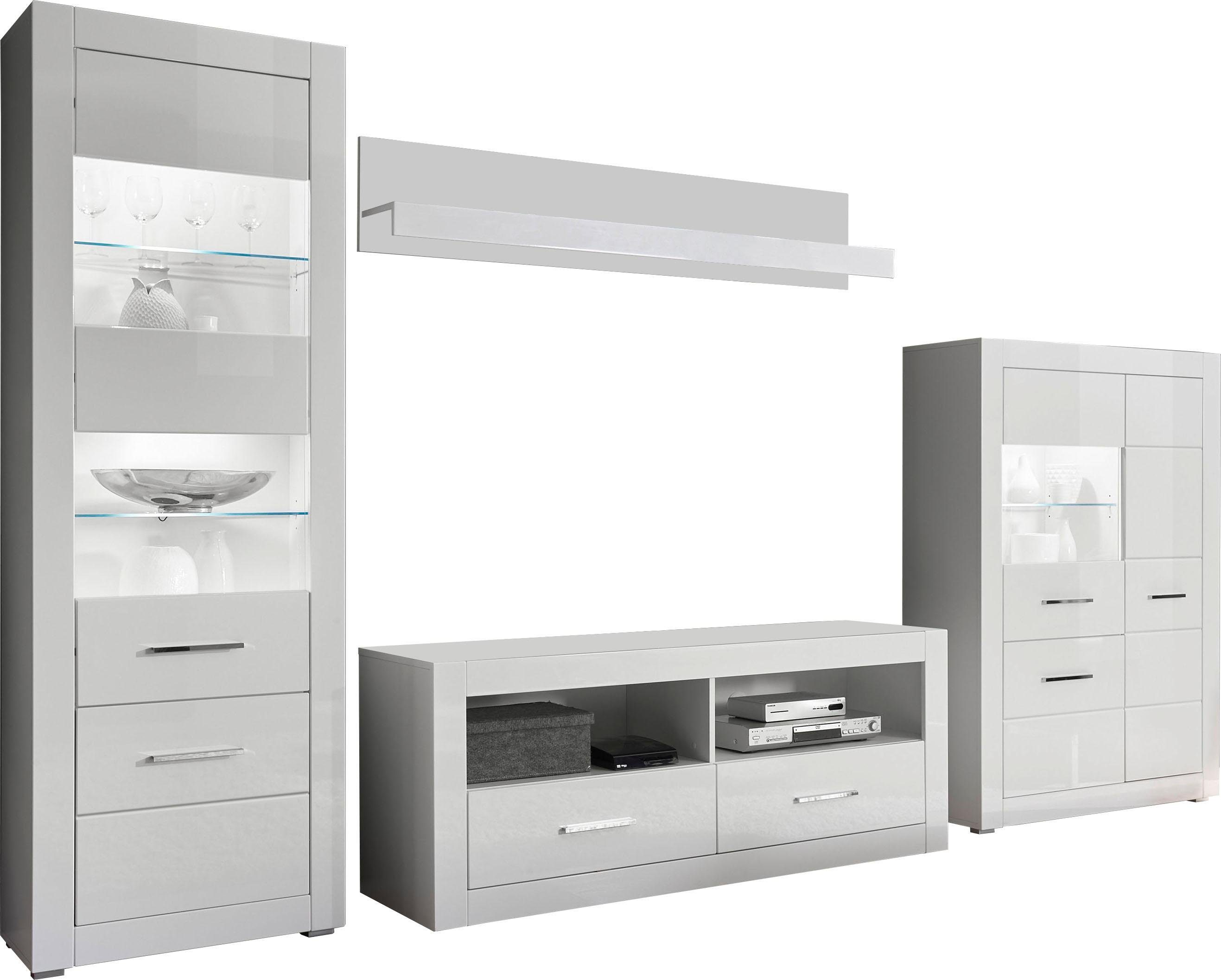 INOSIGN Wandmeubel Bianco (set, 4-delig)