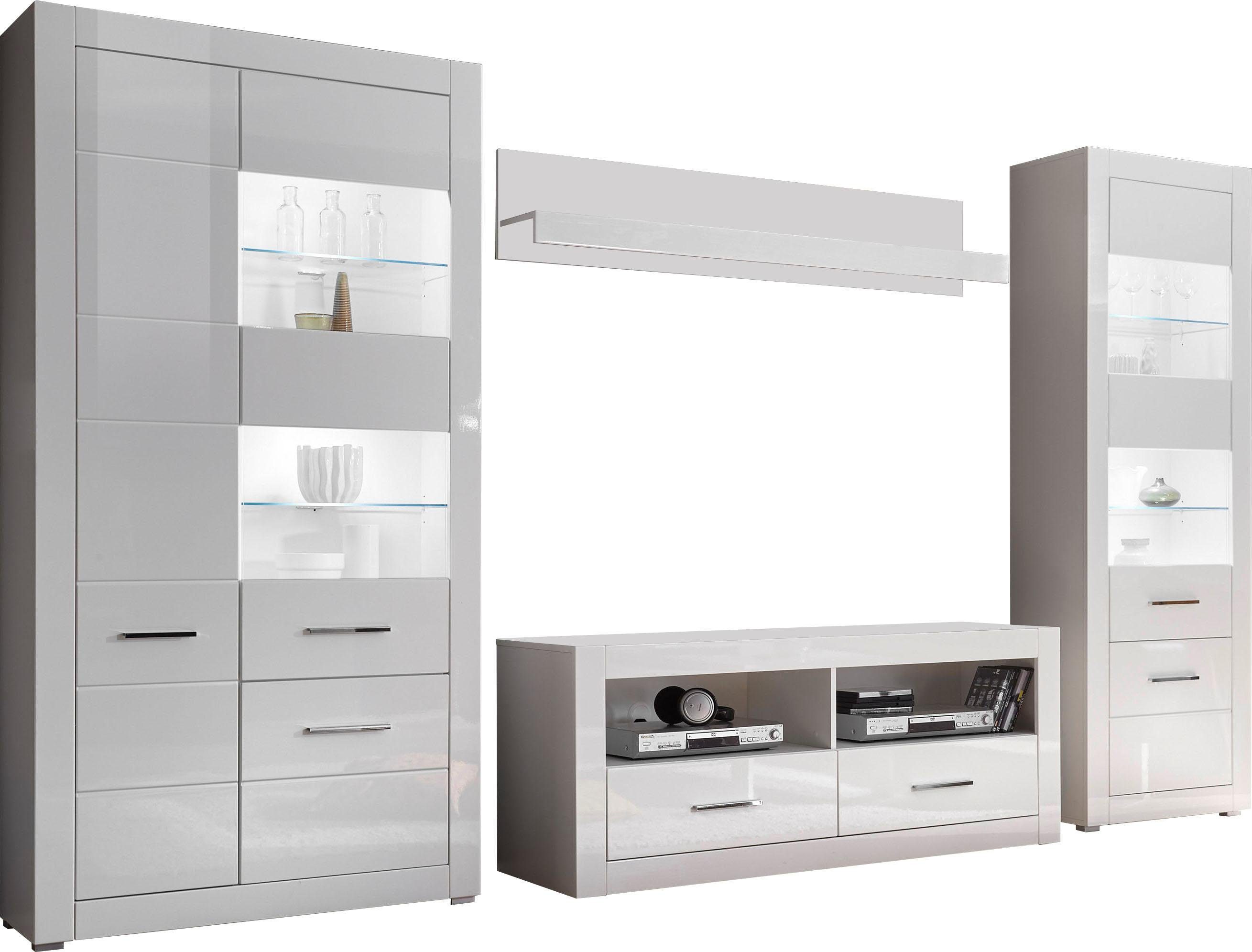 INOSIGN Wandmeubel Bianco (set, 4-delig)