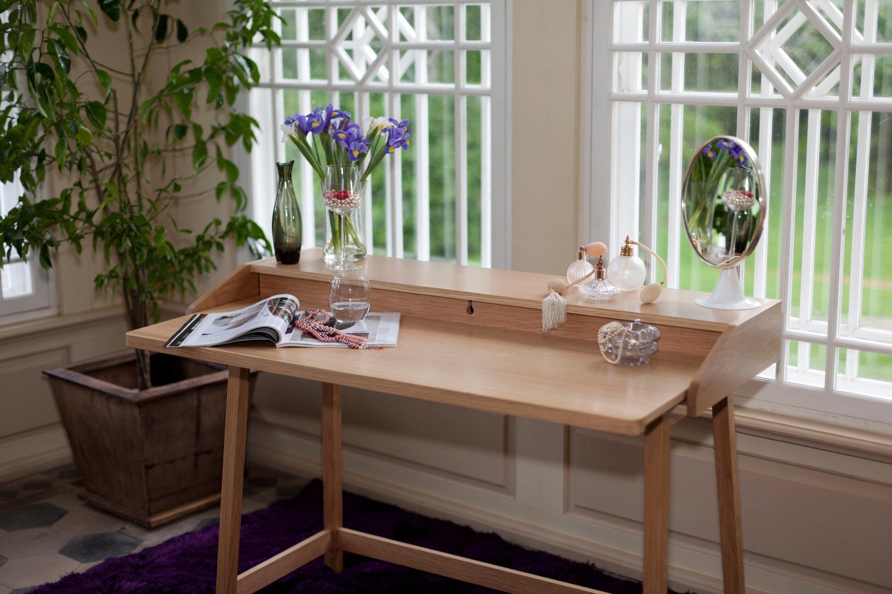 Woodman Bureau St. James Home Office bureau, laptoptafel bureaus bruin