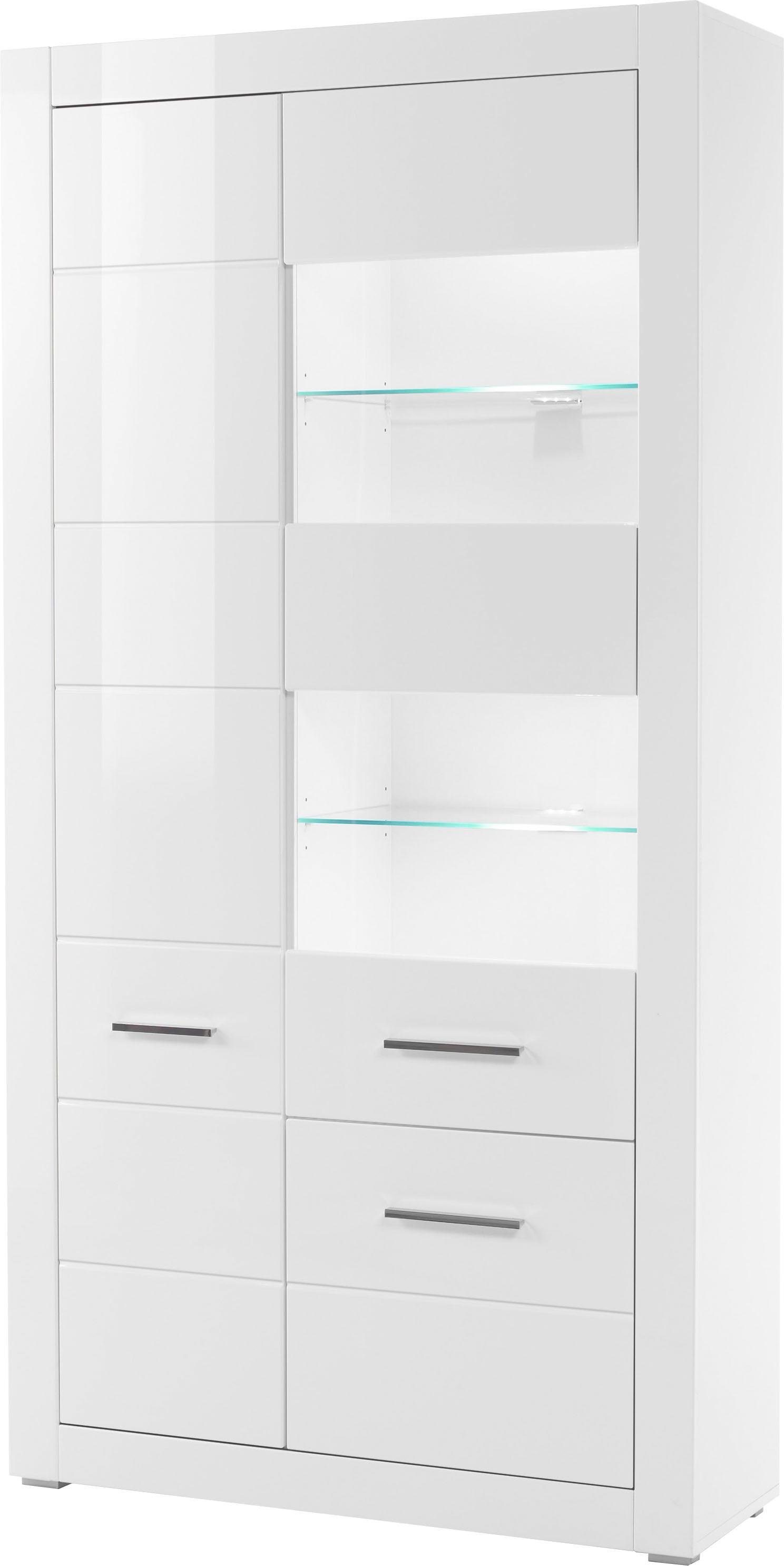 INOSIGN Vitrinekast Bianco Hoogte 198 cm