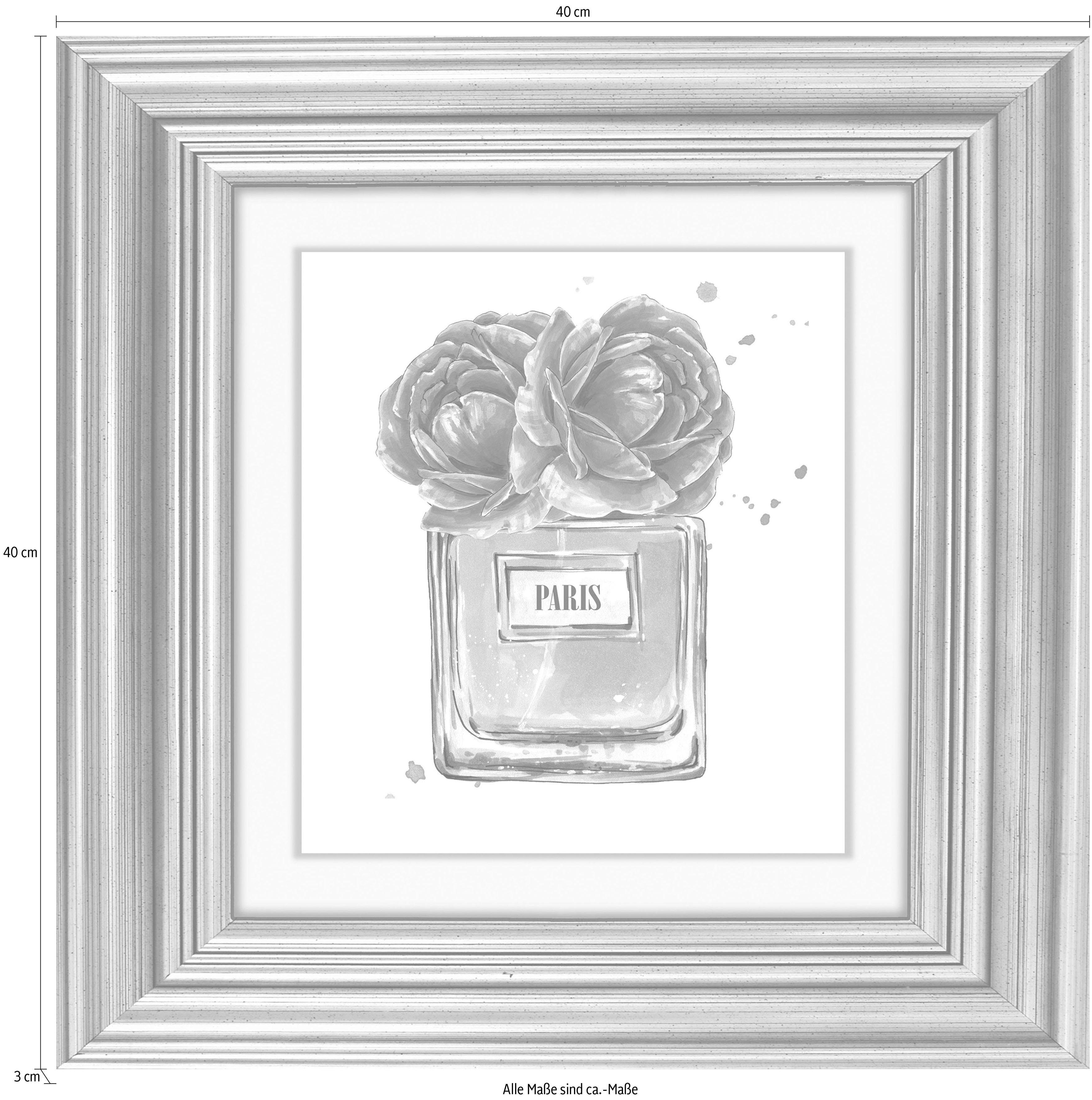 queence Artprint op acrylglas Bloemen parfum Fine Art-print in galeriekwaliteit