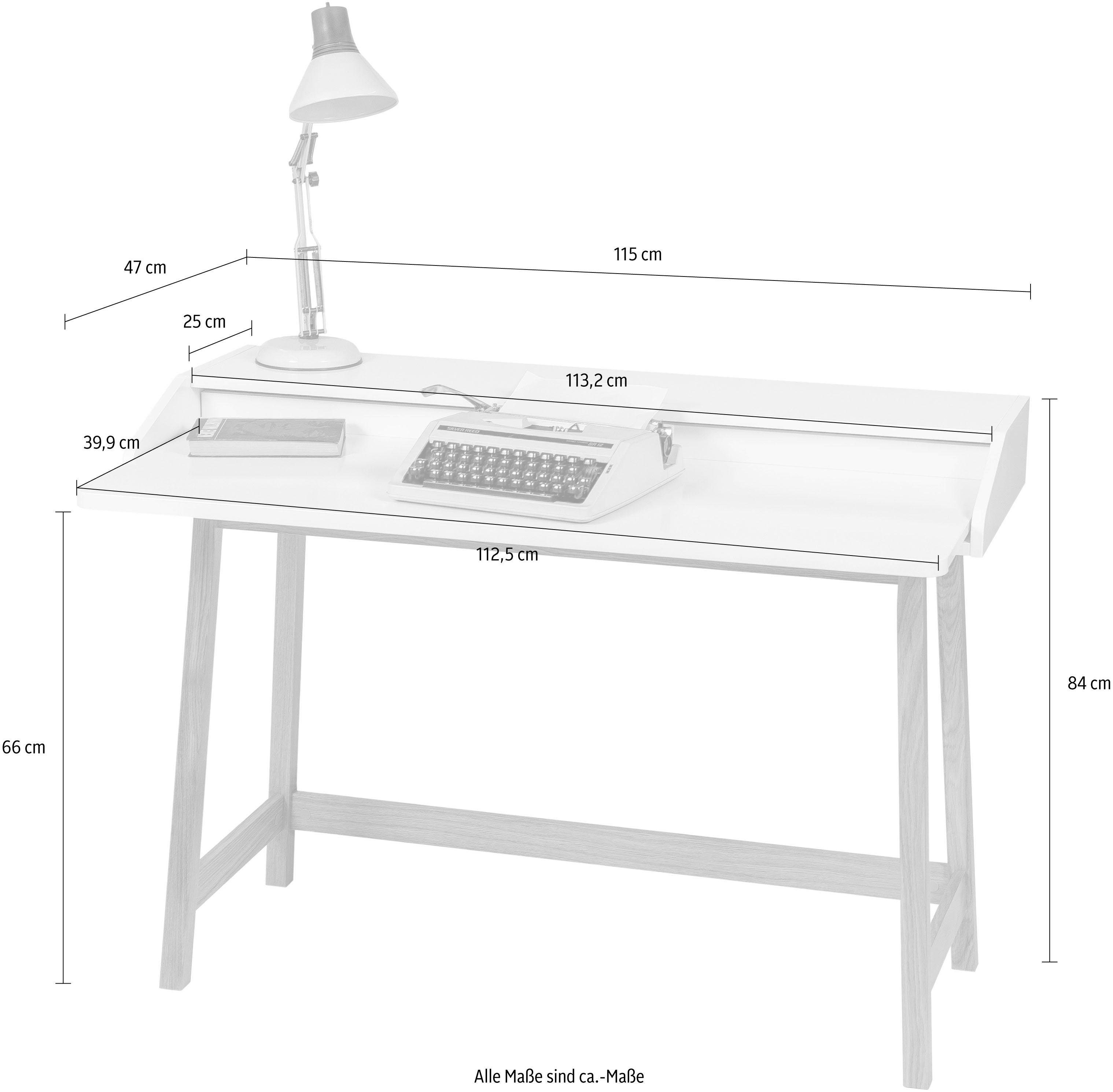 Woodman Bureau St. James Home Office bureau, laptoptafel