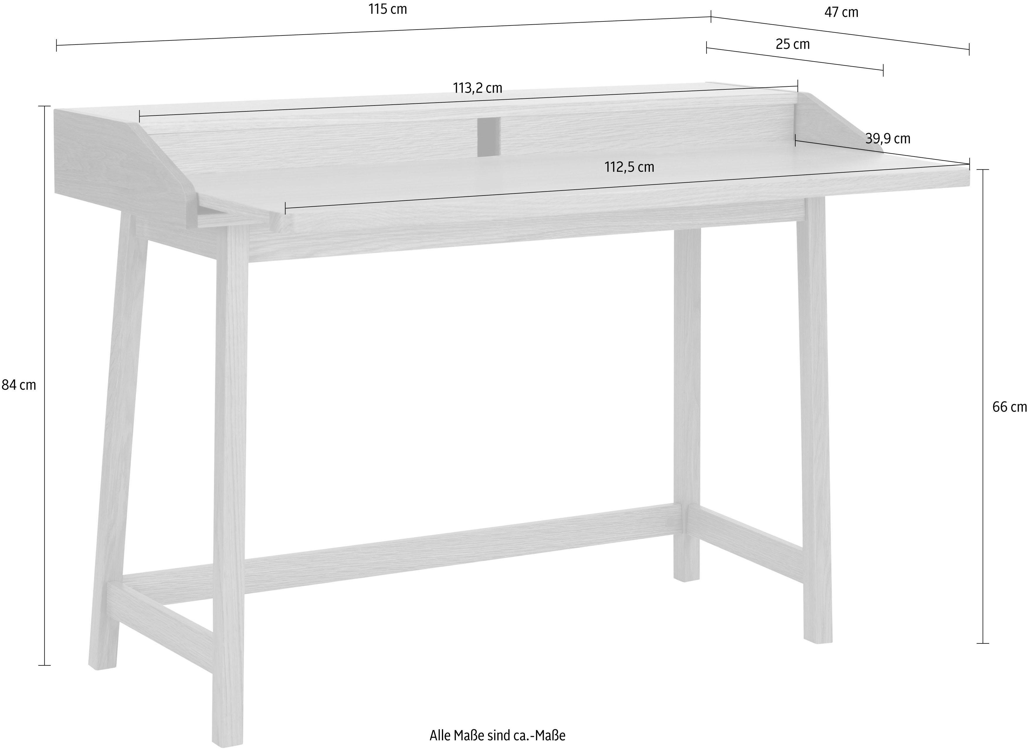 Woodman Bureau St. James Home Office bureau, laptoptafel