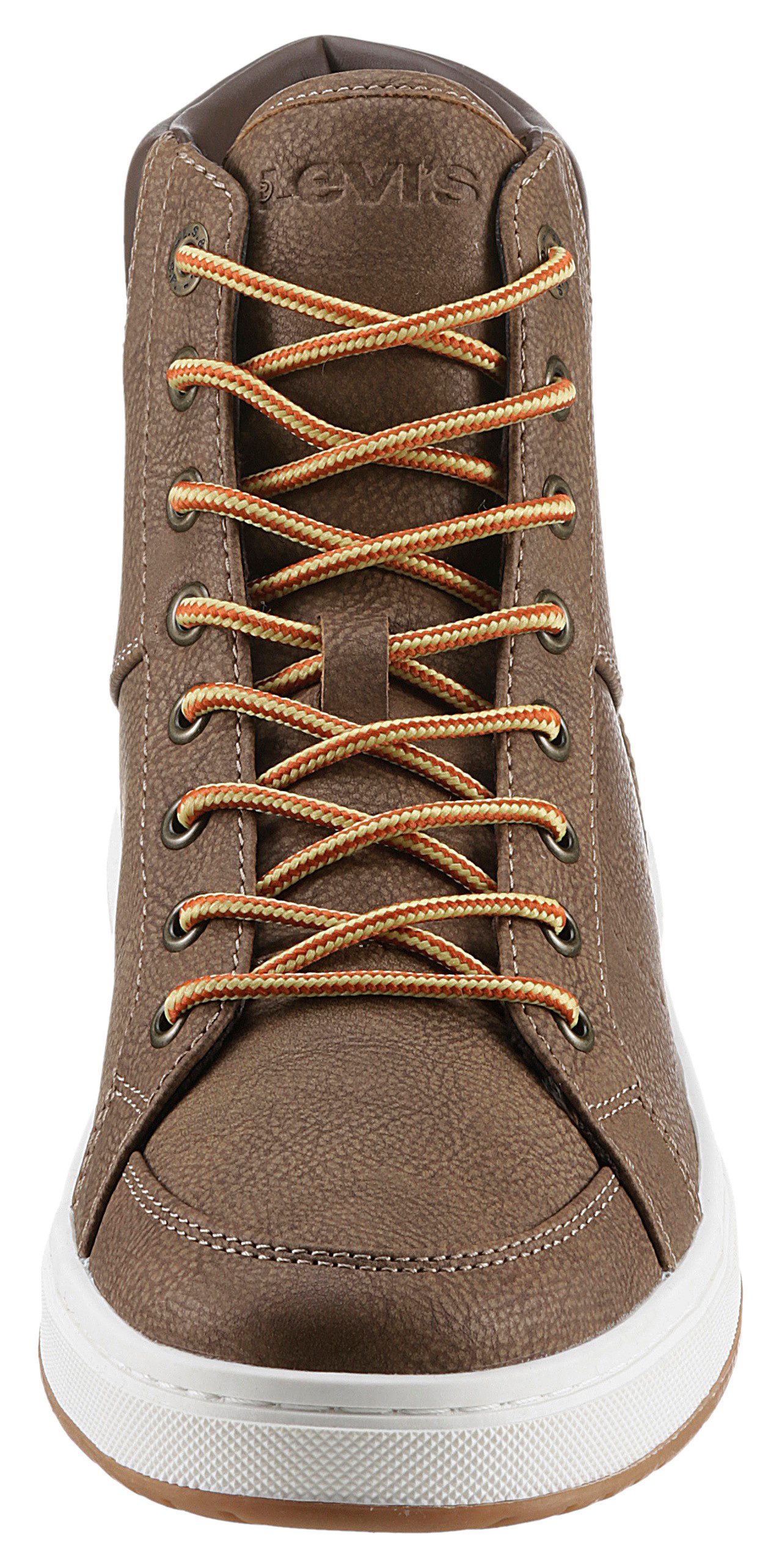 Levi's® Sneakers PIPER MID , veterschoenen, vrijetijdsschoen, veterschoenen met logo-embossing