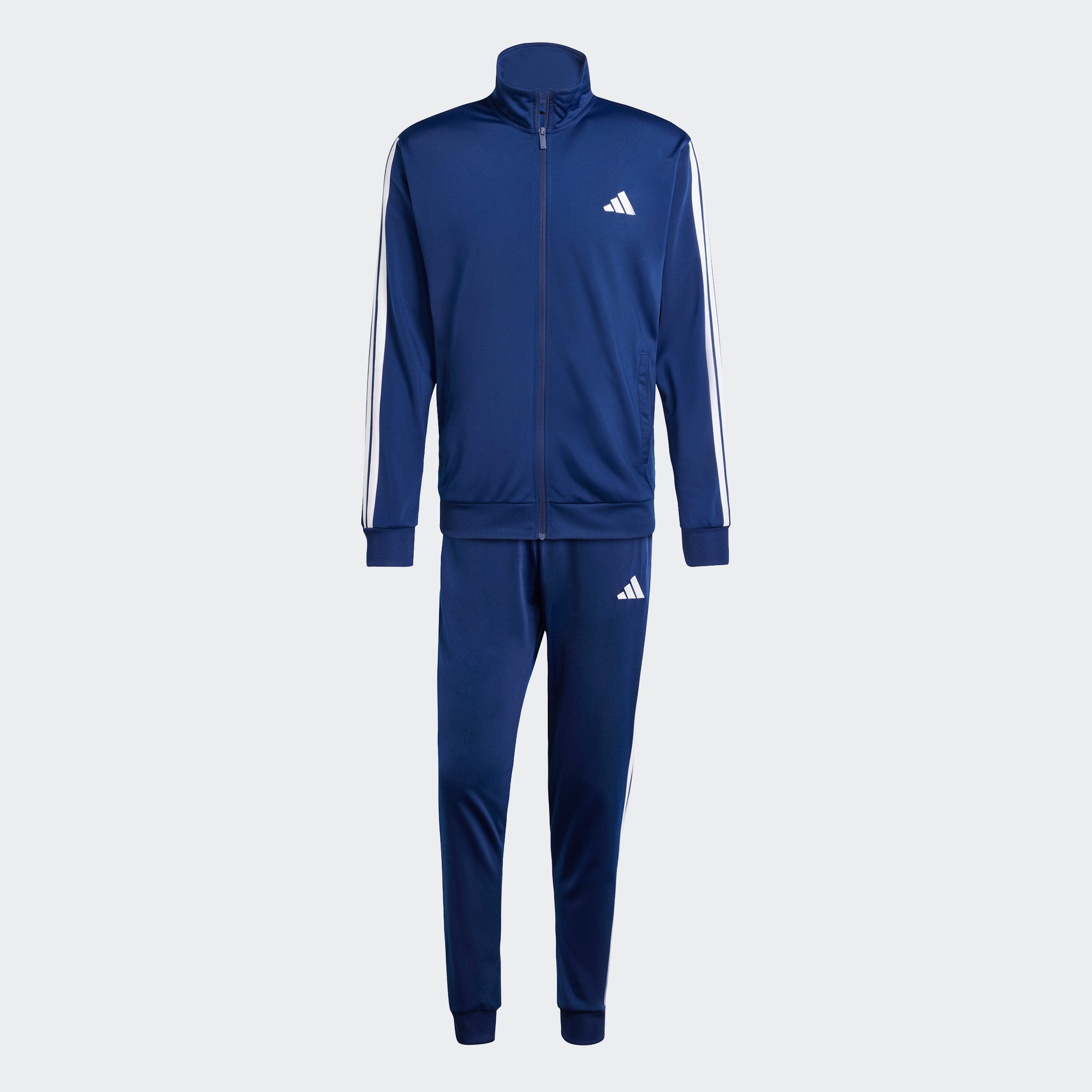 adidas Sportswear Trainingspak M 3S TR TT TS Basic 3-strepen tricot (2-delig)