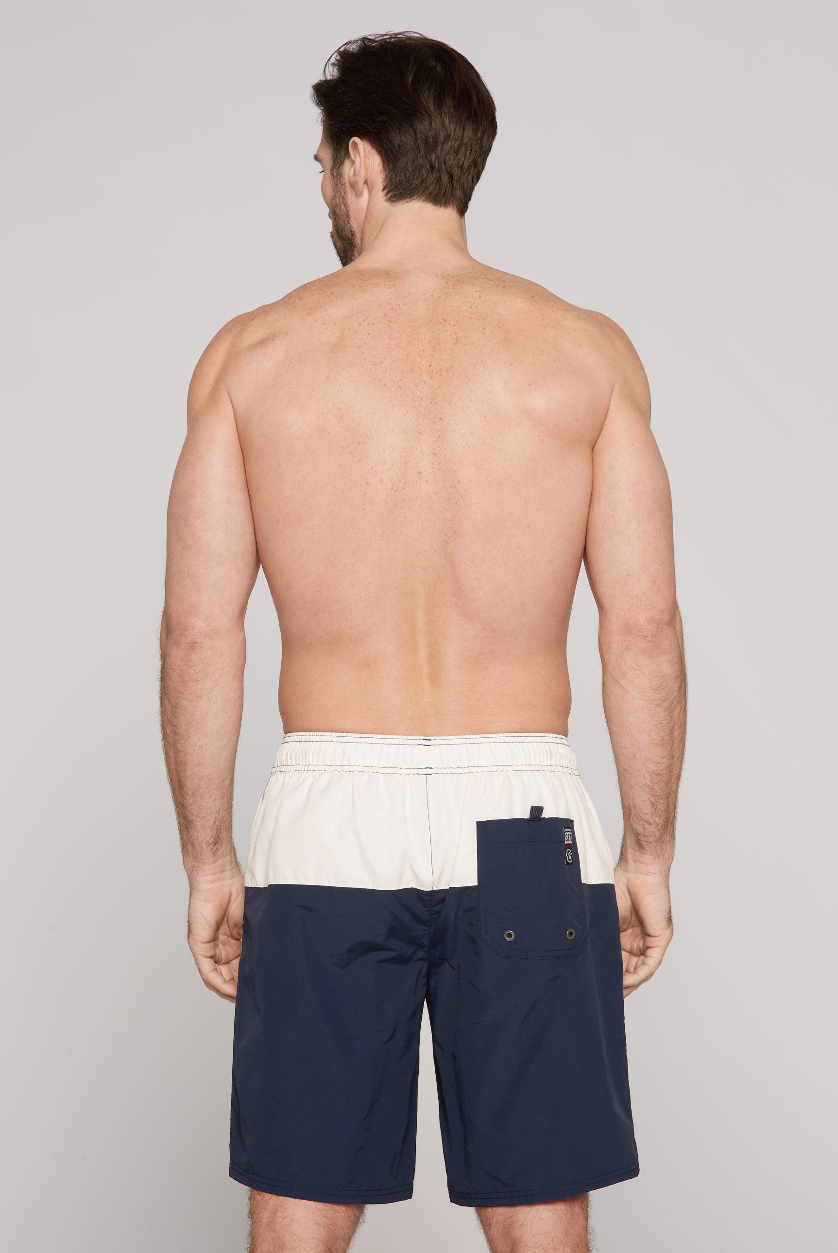 CAMP DAVID Zwemshort met logoprint