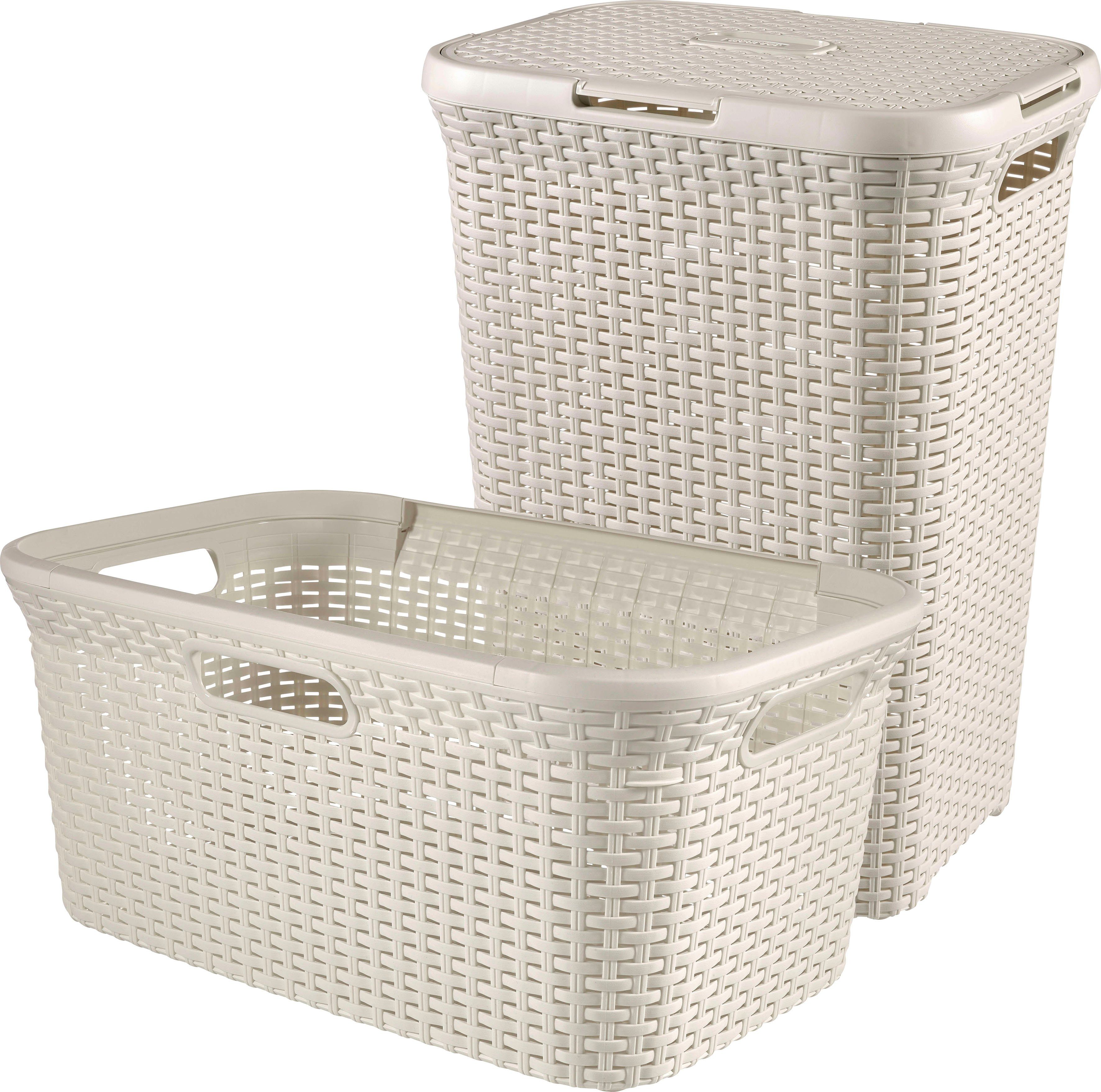 Curver Style Wasbox 60 L Vintage Wit