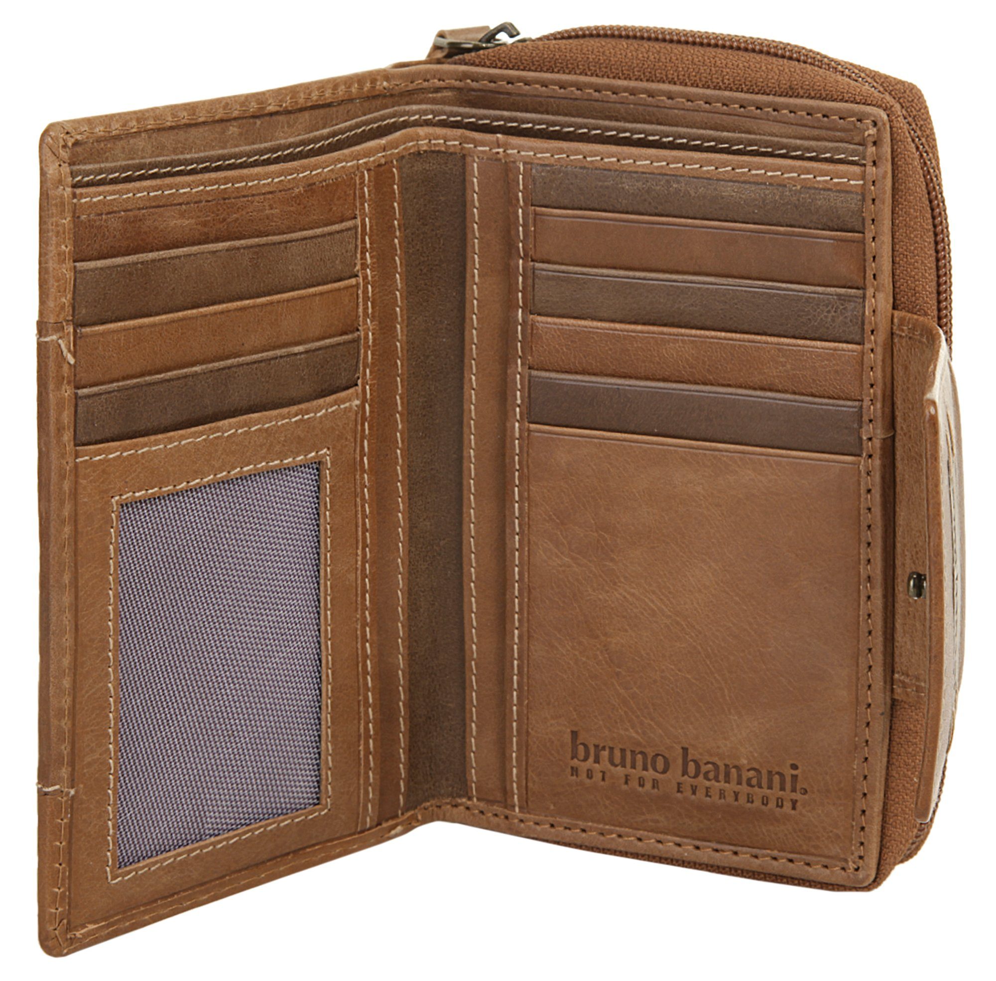 Bruno Banani Portemonnee echt leder