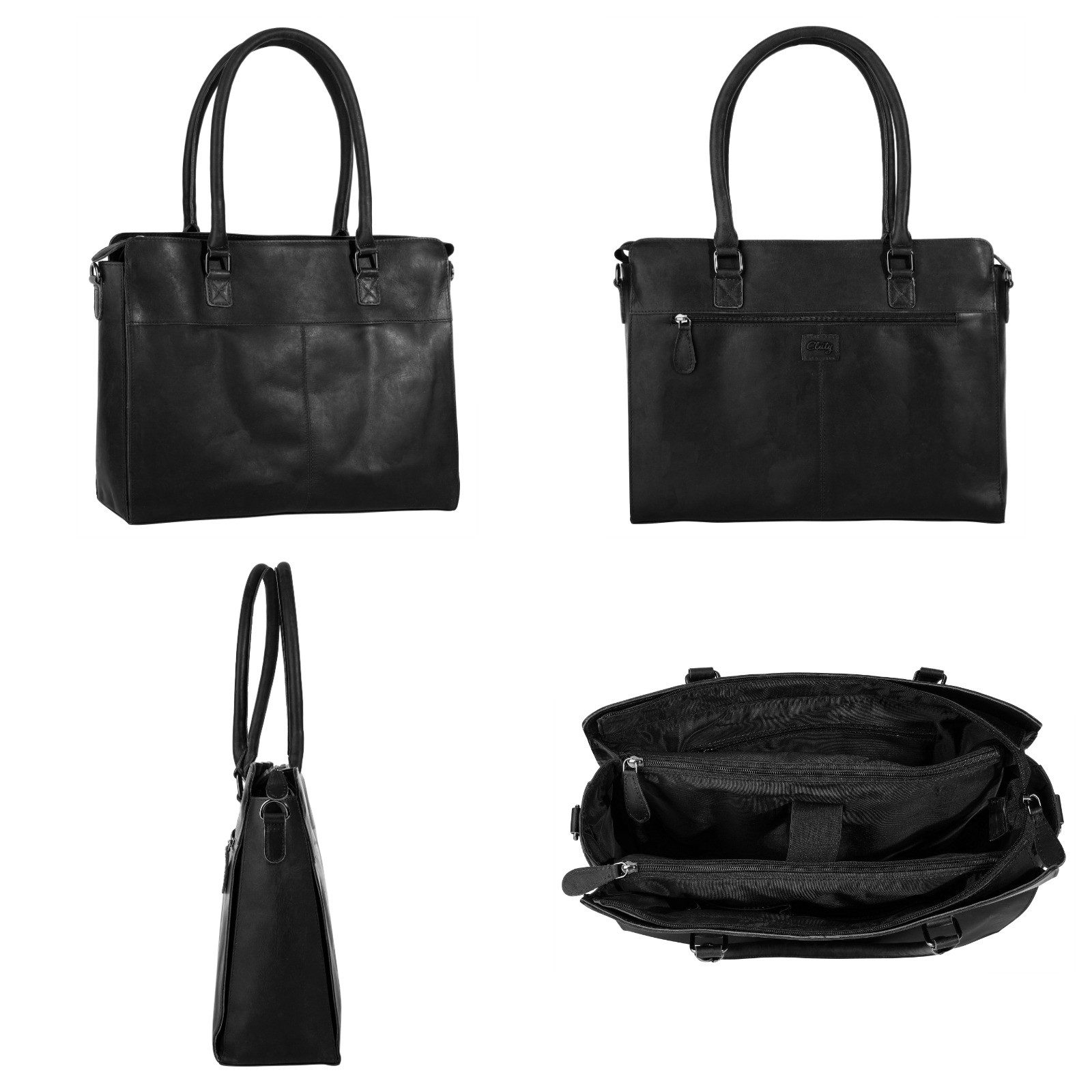 Cluty Shopper echt leder