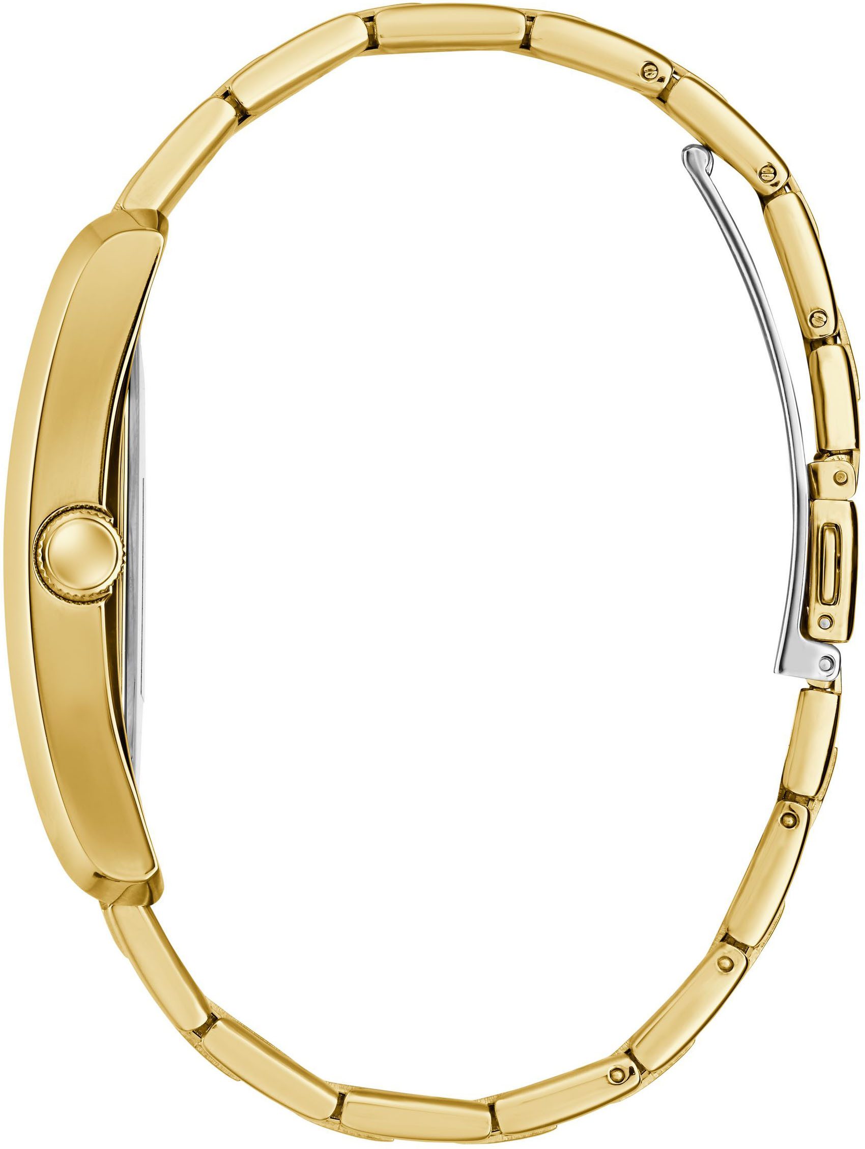 Guess Kwartshorloge CLYDE Horloge, herenhorloge, stalen armband