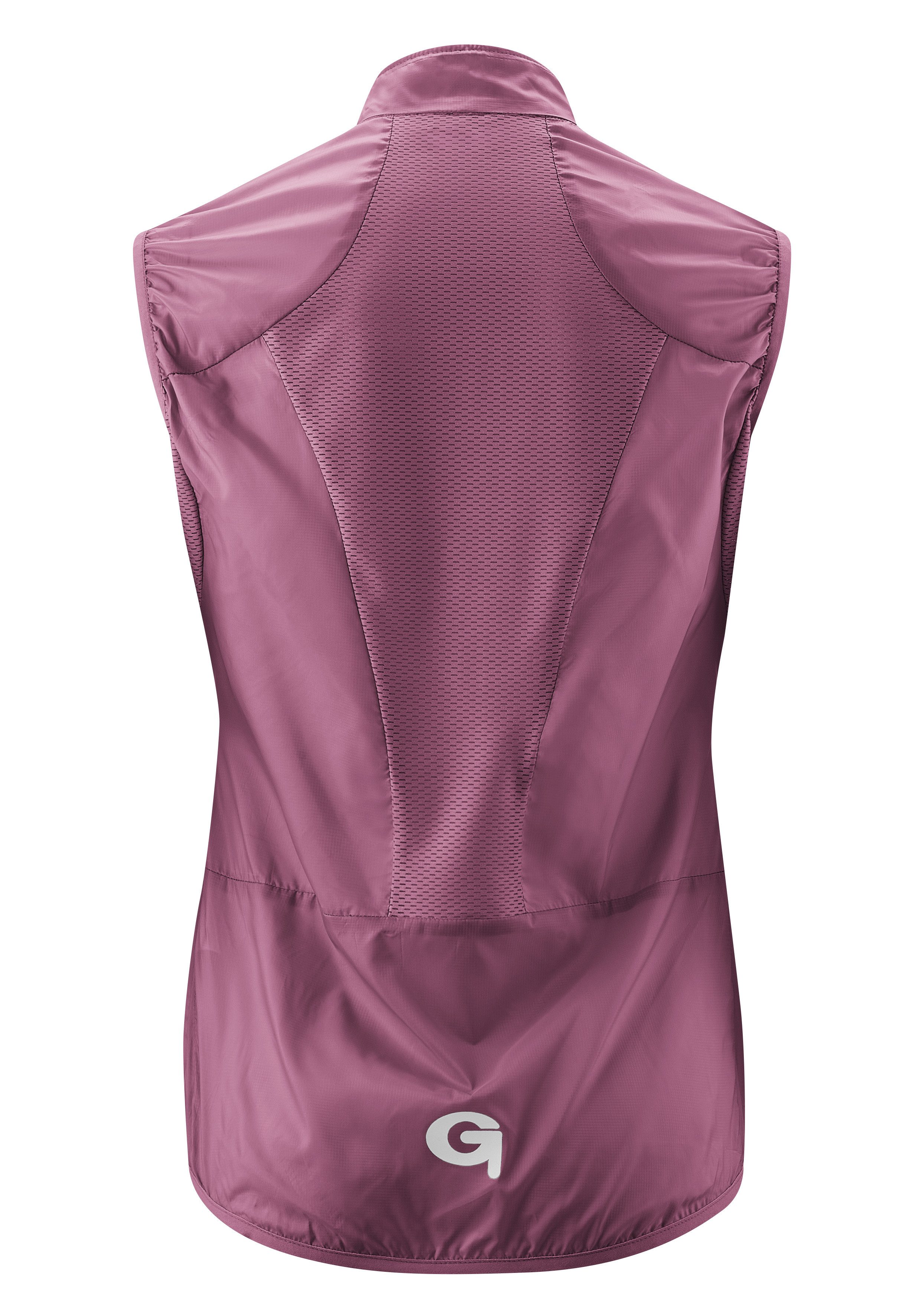 Gonso Functionele bodywarmer Road Vest Wind W Dames vest, ademend fietsvest, lichte windvest, tight fit