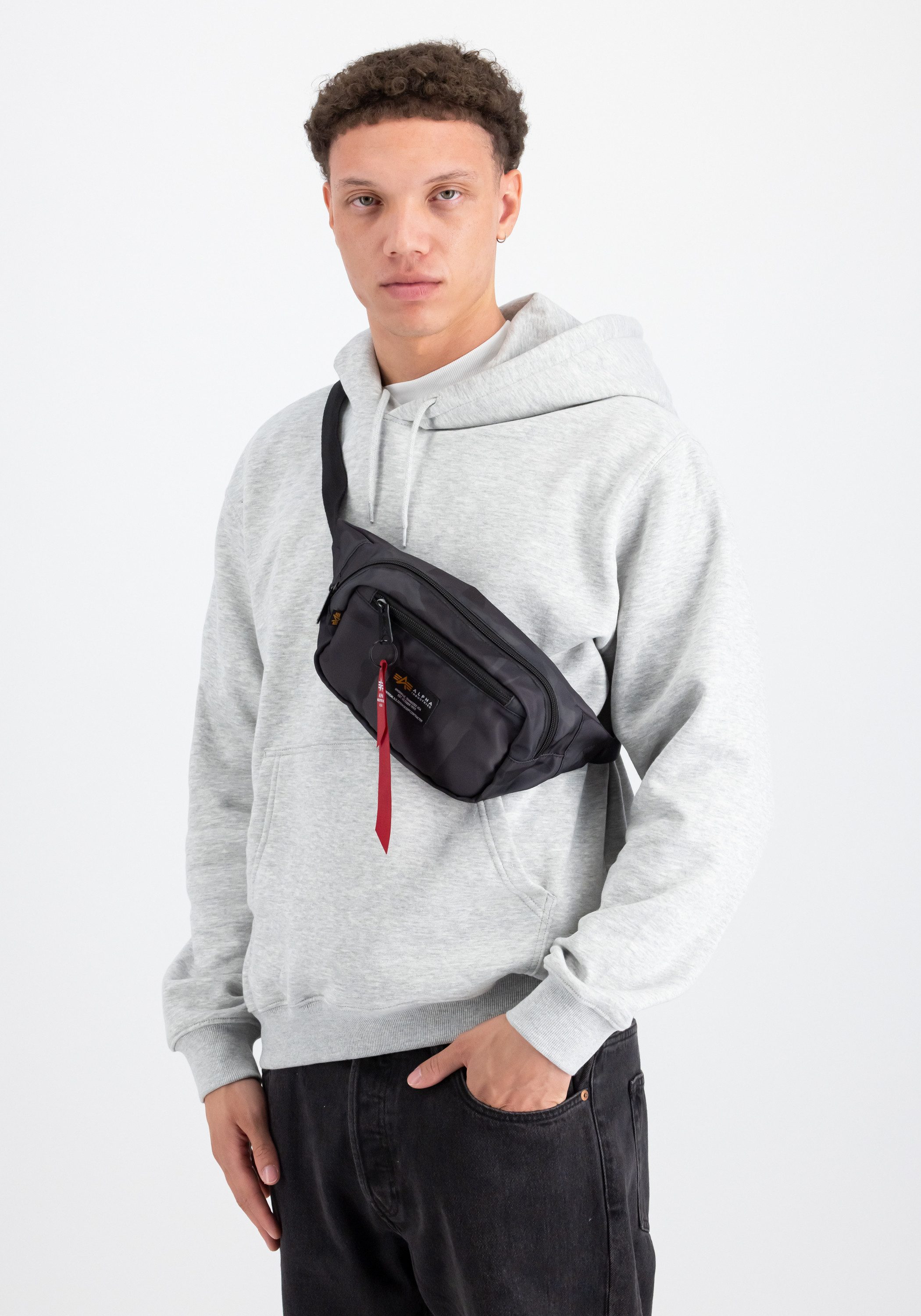 Alpha Industries Draagtas Crew Waist Bag Camo