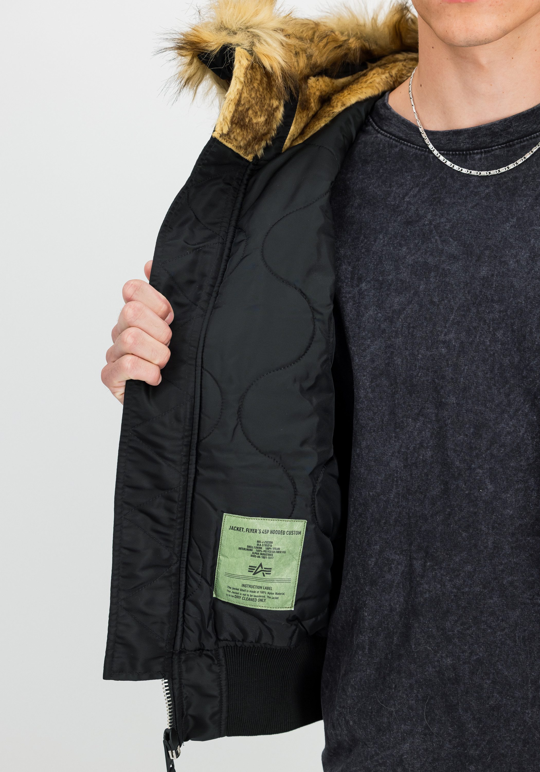 Alpha Industries Winterjack Alpha Industries Men - Bomber Jackets 45/P Hooded Custom