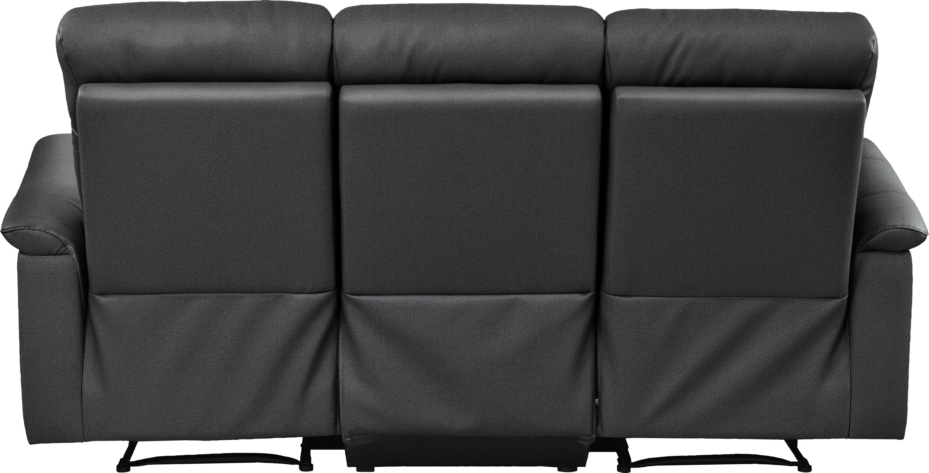 Home affaire 3-zitsbank Southbrook met handmatige en elektrische relaxfunctie
