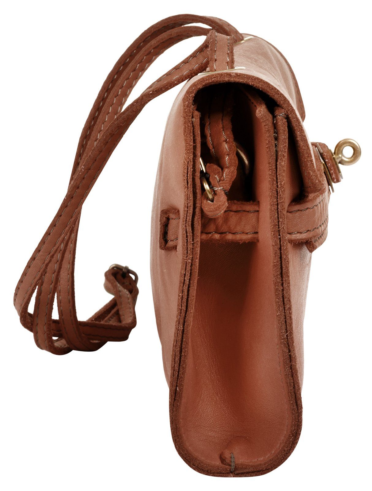 Samantha Look Schoudertas echt leer, made in italy