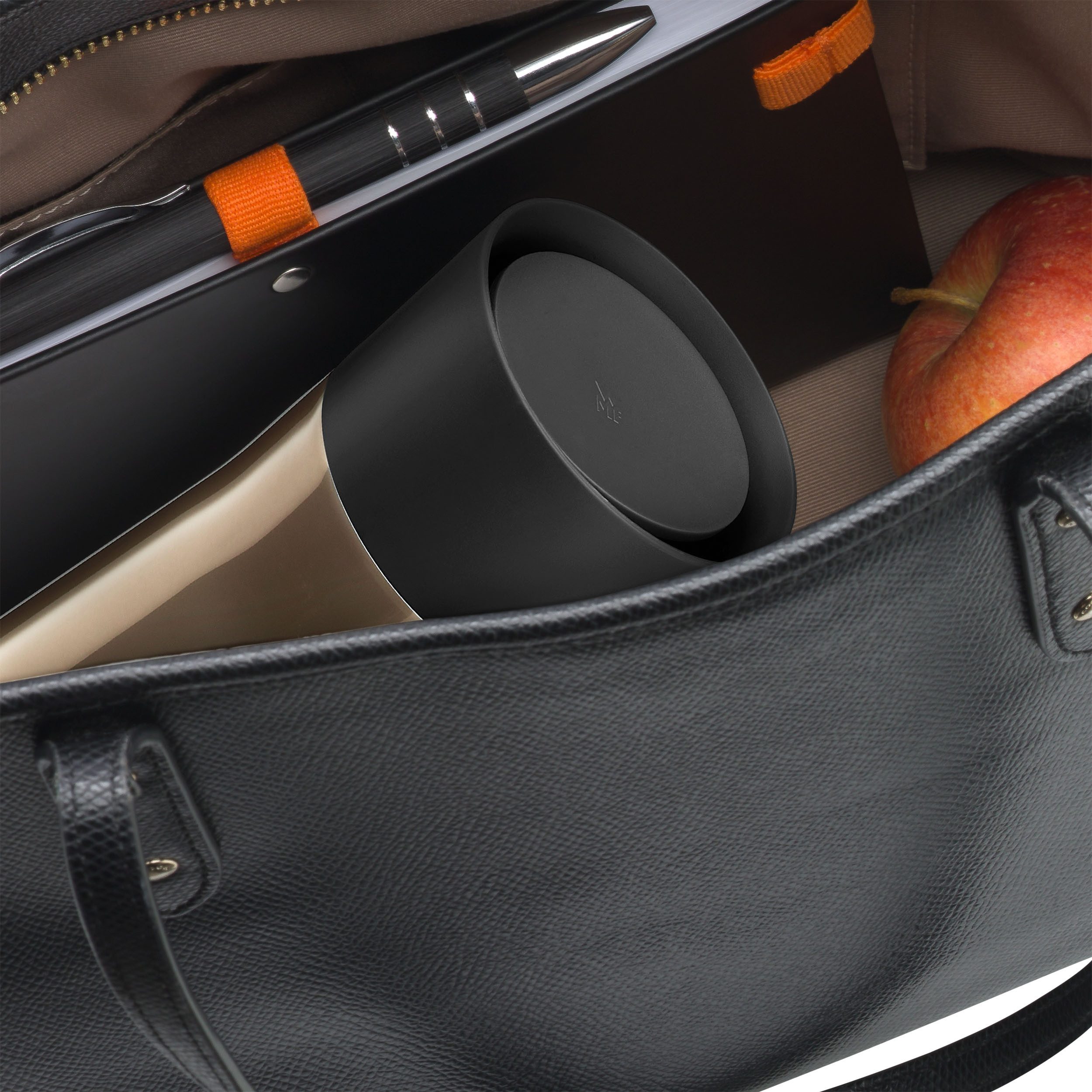 WMF Thermosbeker Impulse dubbelwandig roestvrij staal, 8u warm en 12u koud, 360°-drinkopening