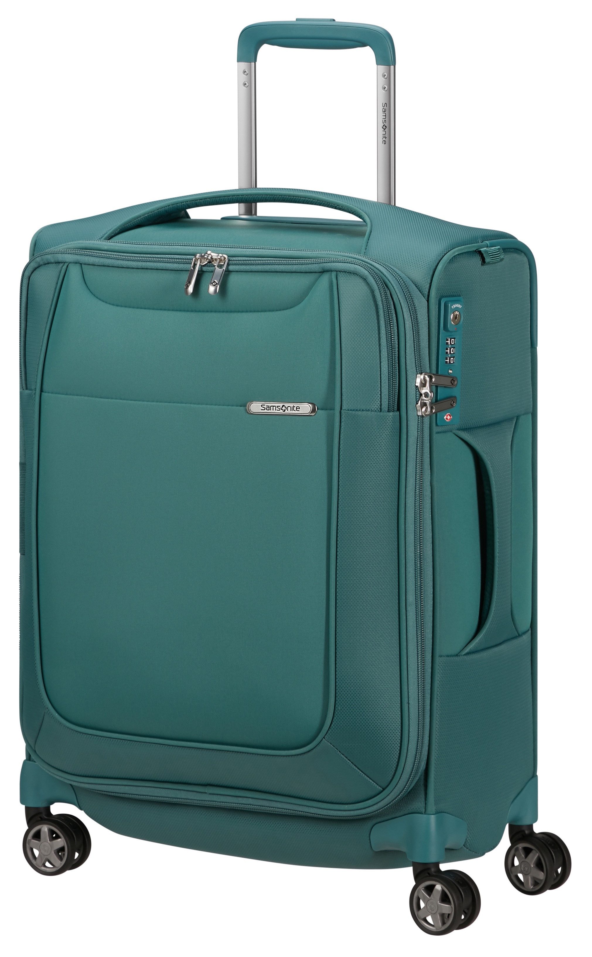 Samsonite Zachte bagage trolley D'LITE Harde koffer reiskoffer TSA-cijferslot in klassiek ontwerp
