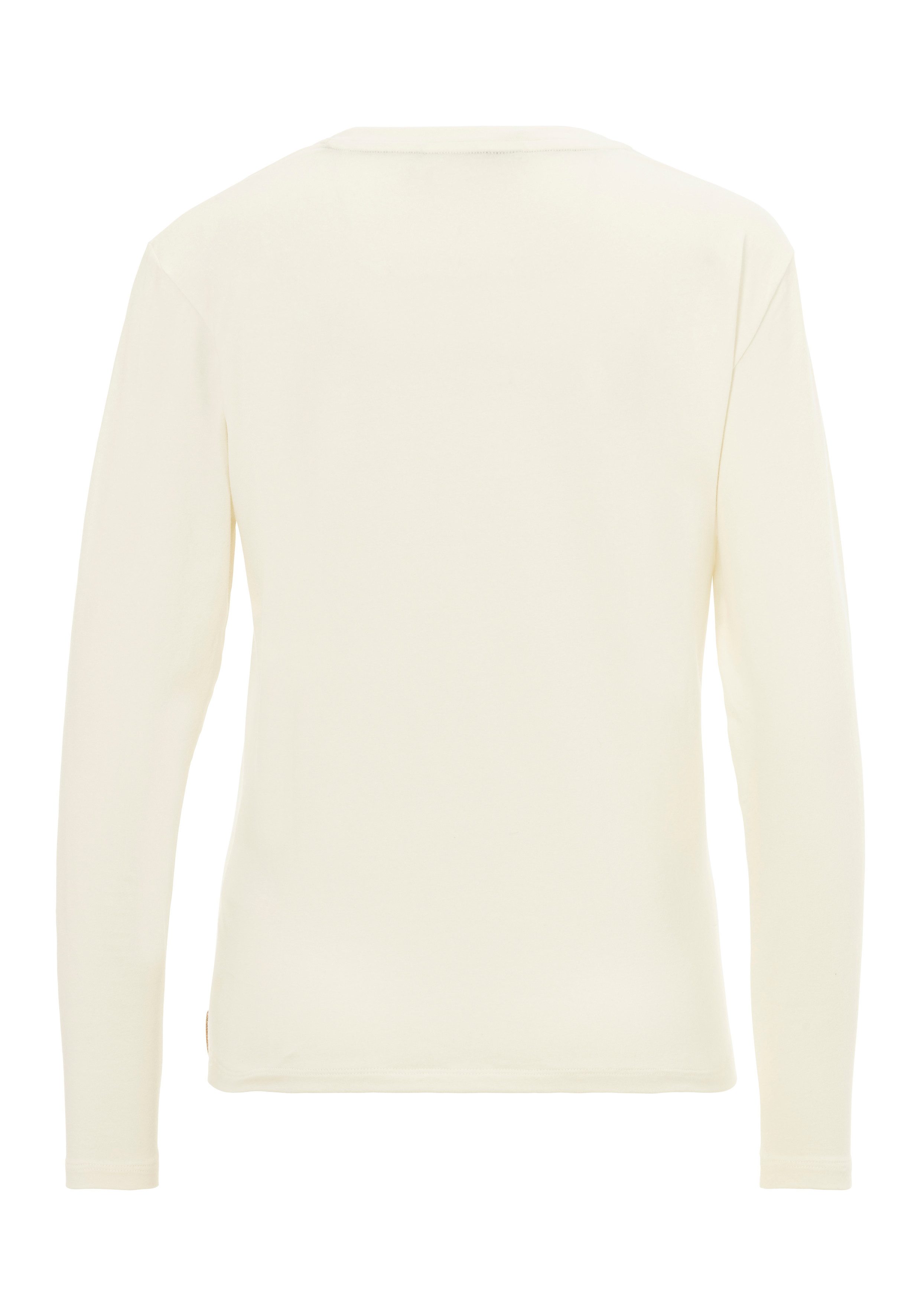 BOSS Shirt met lange mouwen met een ronde hals