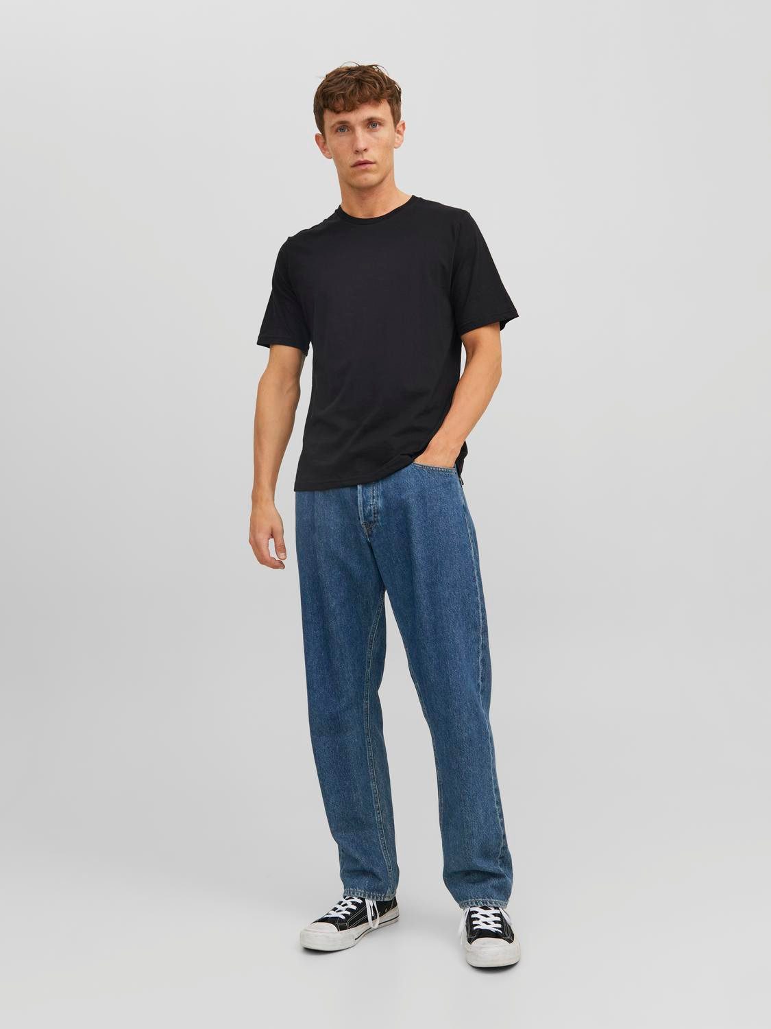 Jack & Jones Shirt met ronde hals JACUNDER TEE CREW NECK 3 PACK NOOS (set, 3-delig)