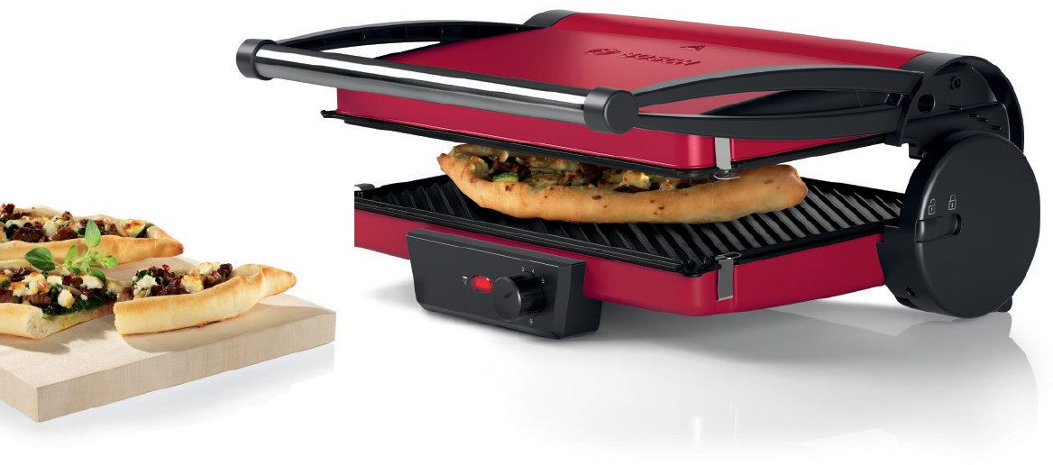 BOSCH Contactgrill TCG4104 rot