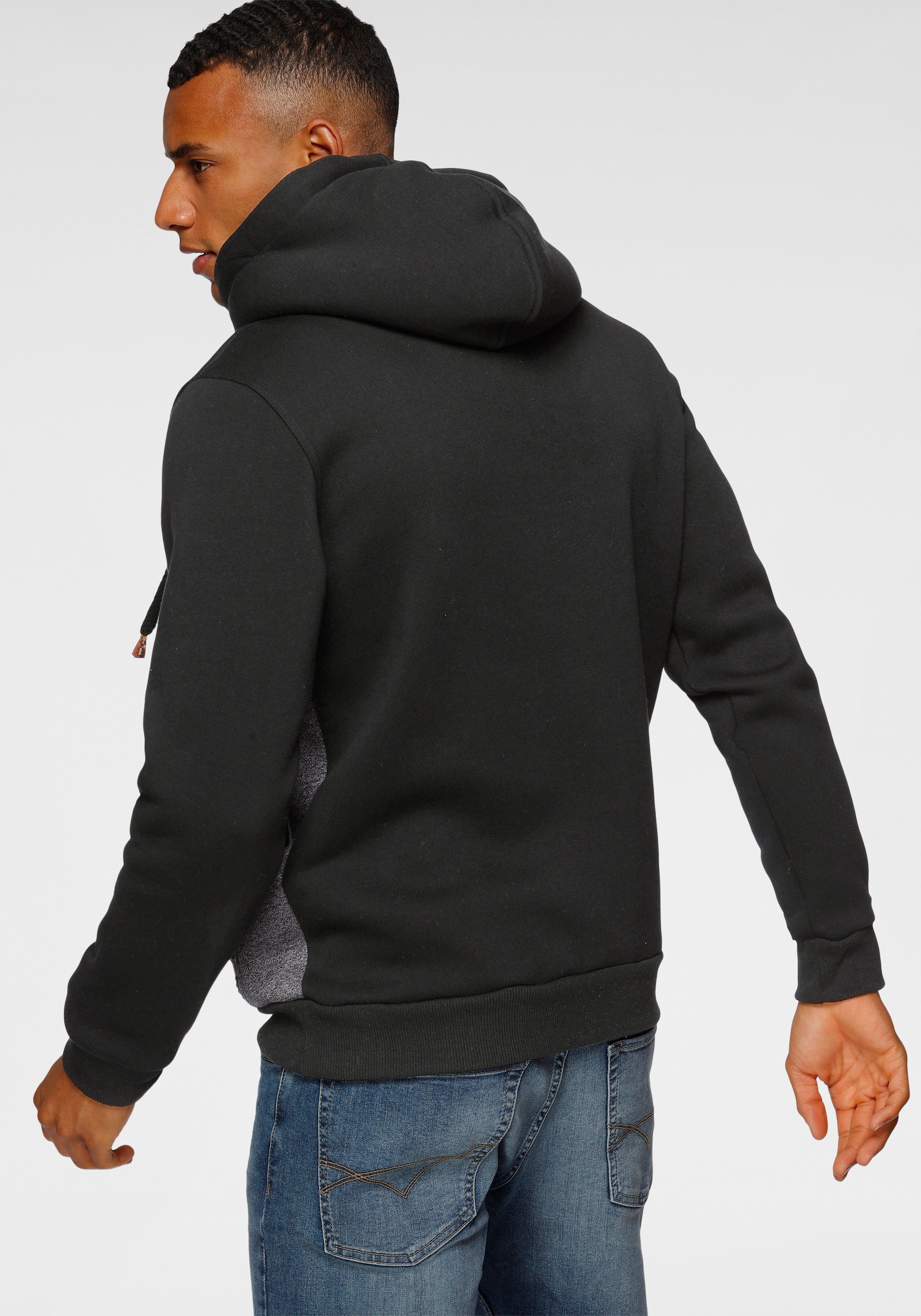 Cipo & Baxx Hoodie Colourblocking