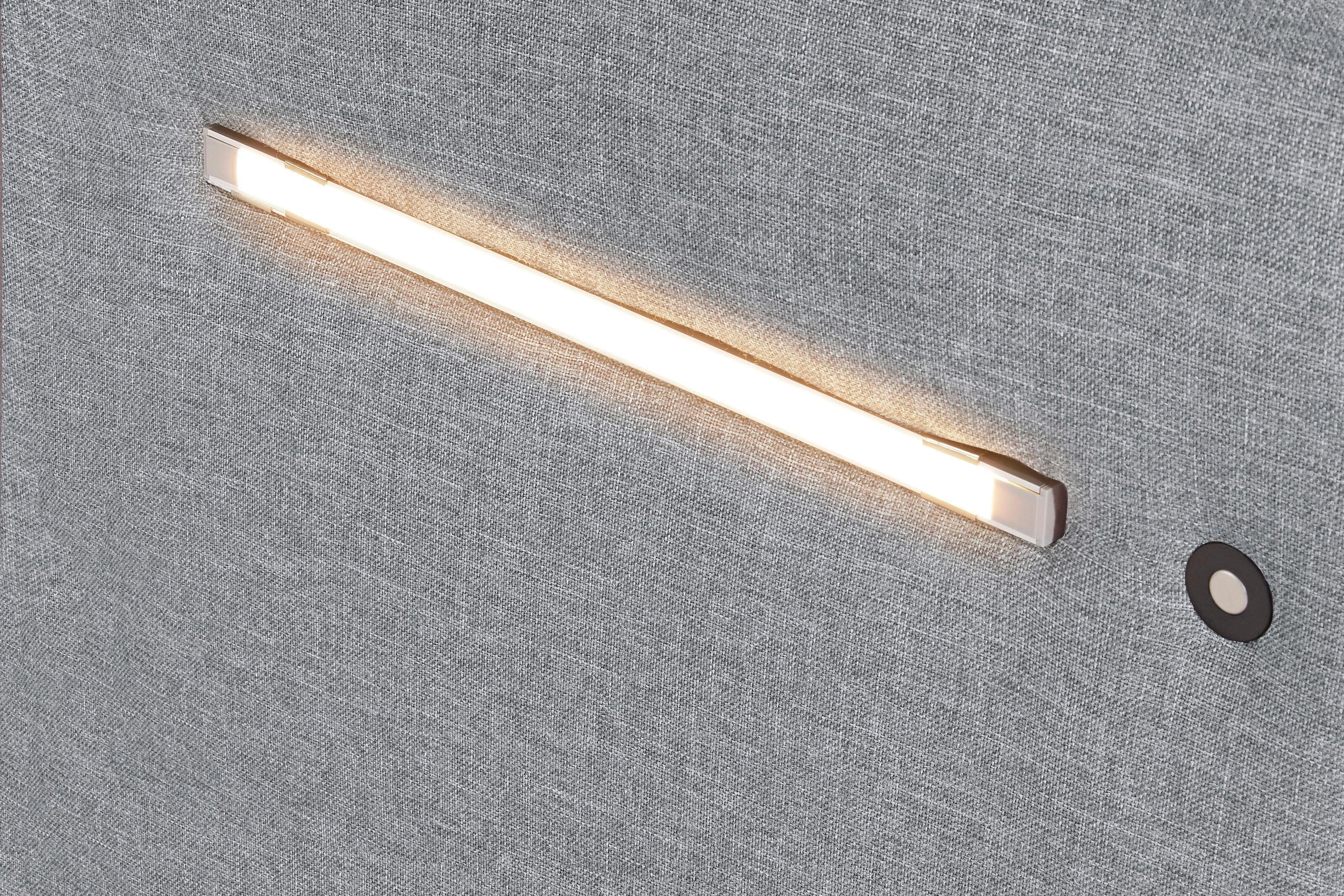 Westfalia Polsterbetten Gestoffeerd bed Elba naar keuze met ledverlichting