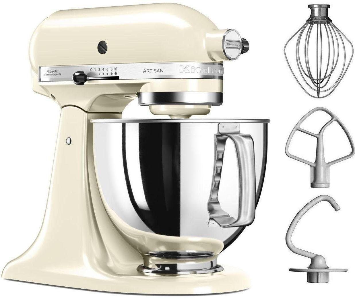 KitchenAid Artisan Mixer 5KSM125 Amandelwit