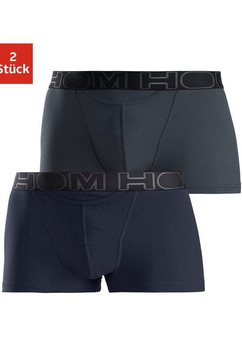 hom boxershort hom boxerlines basic met brede logo-weefband (2 stuks) multicolor