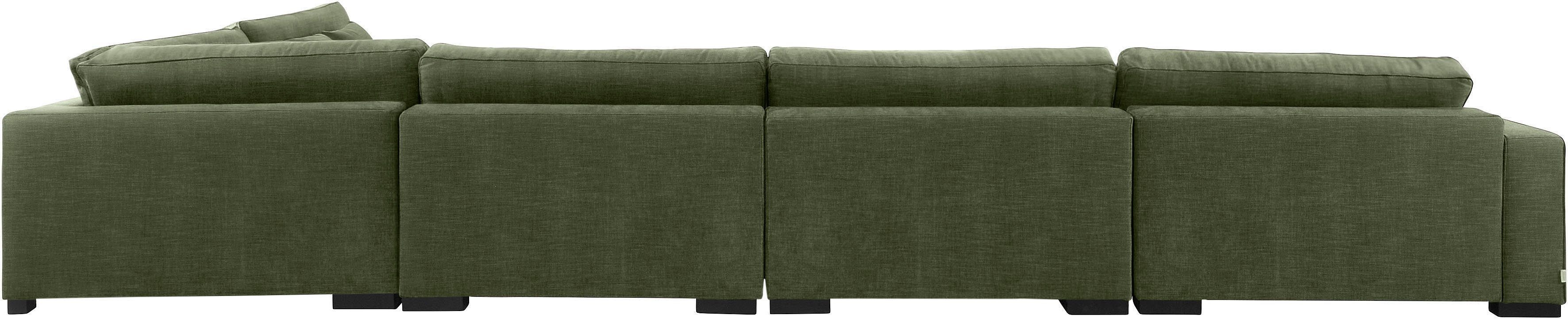Guido Maria Kretschmer Home&Living Zithoek Skara XXL U-vorm Loungebank XXL met binnenveringsinterieur, in vele overtrekkwaliteiten