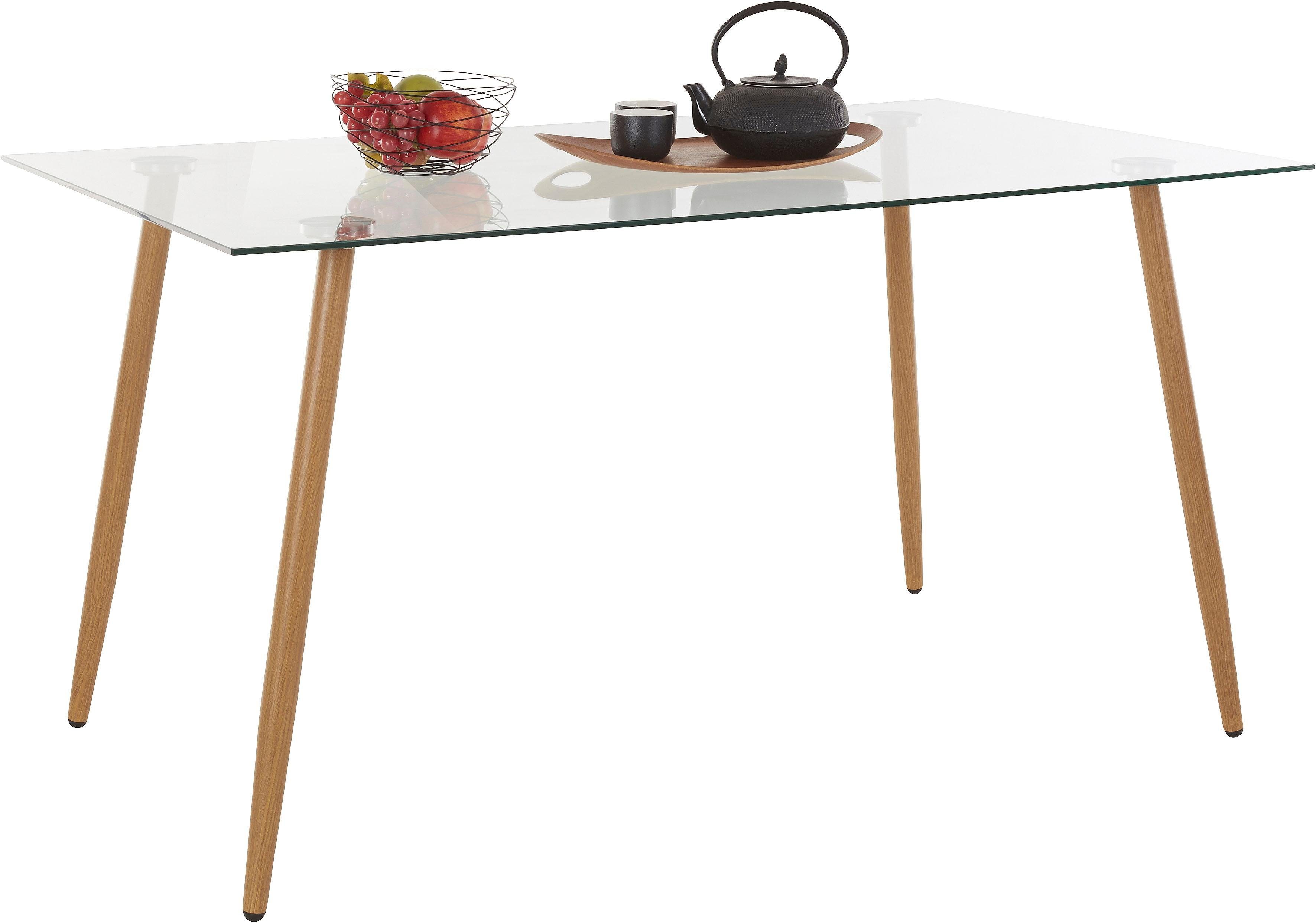 Glazen tafel, breedte 140 cm? Bestel nu bij OTTO