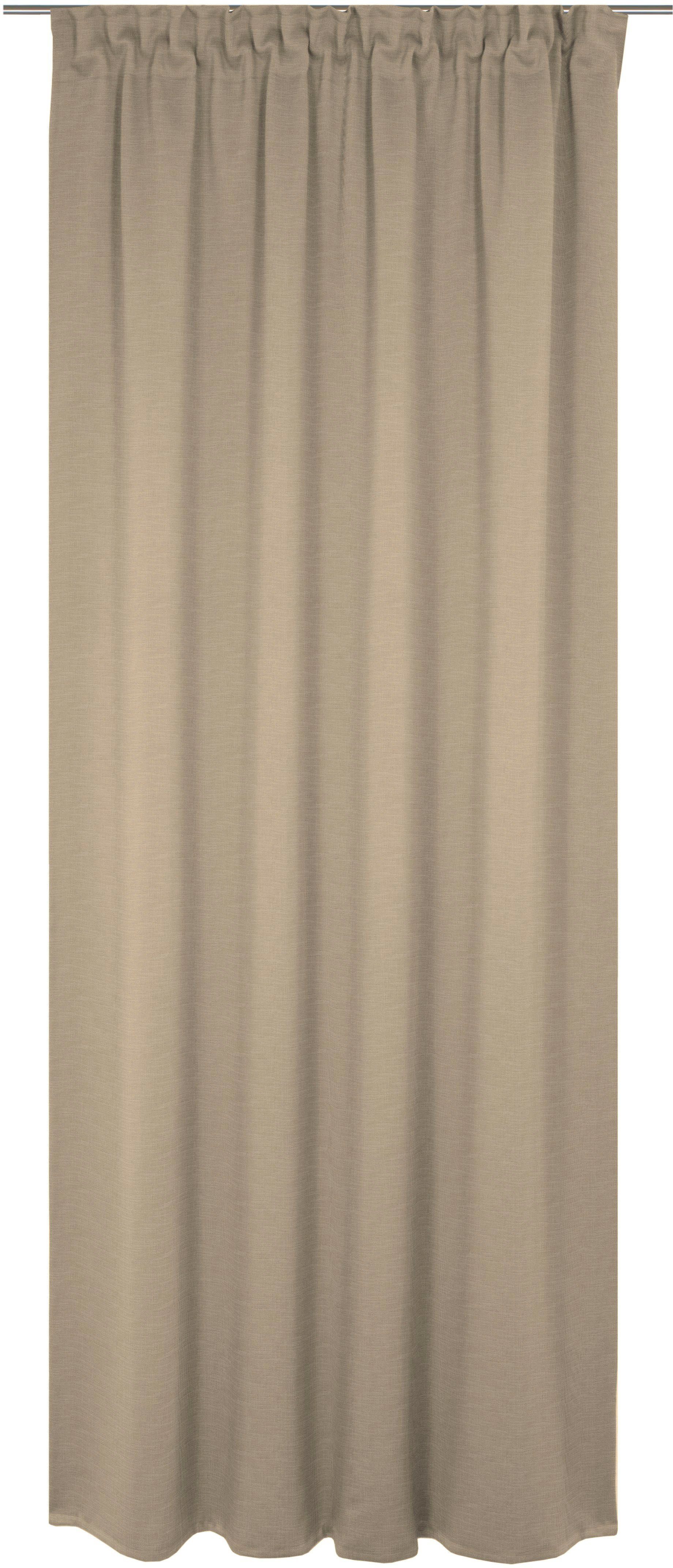 Wirth Gordijn WIESSEE (1 stuk) kant & klaar gordijnen maat 150 cm x 255 cm beige