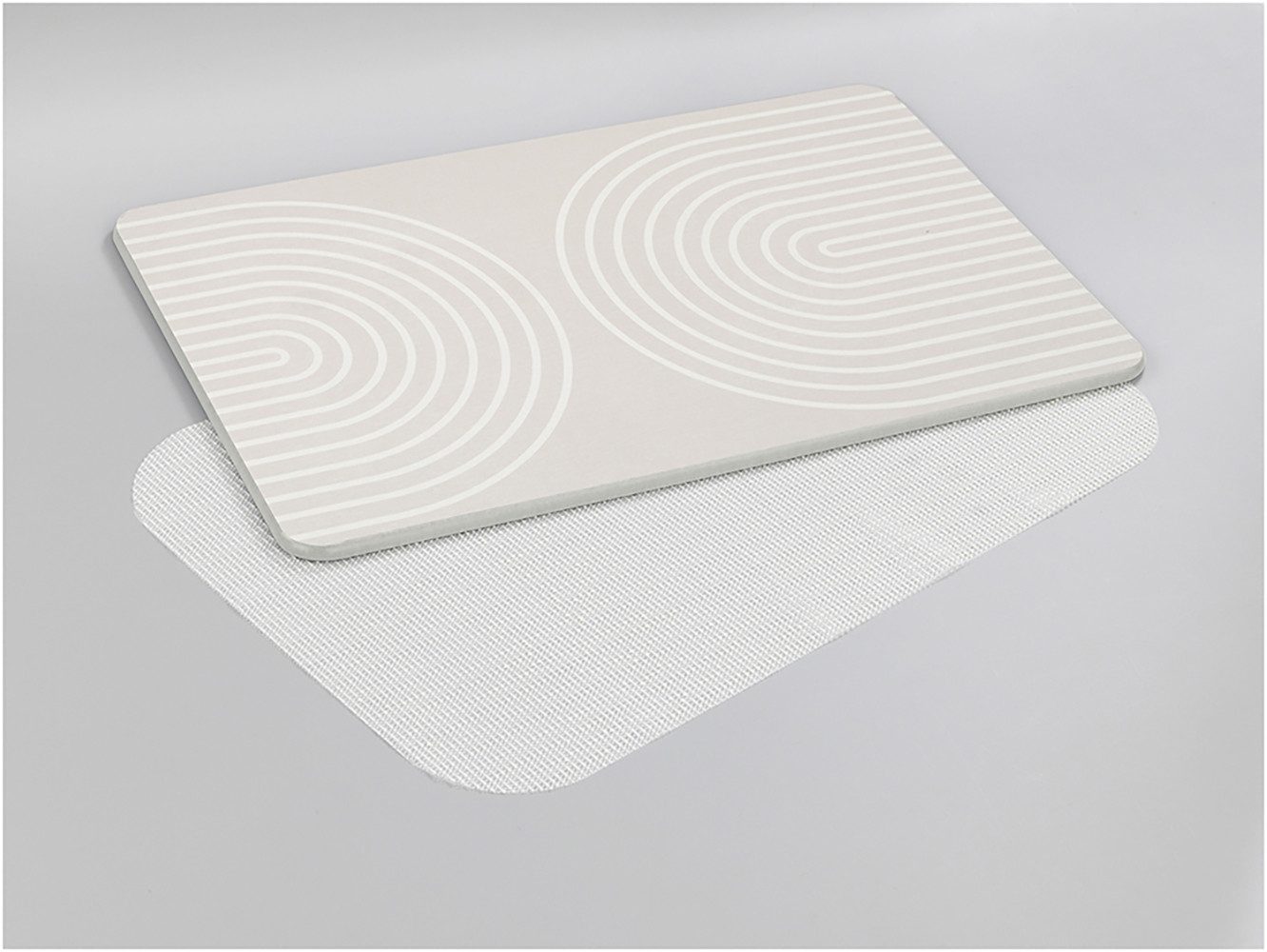 WENKO Badmat Model Nazca antislip, sterk waterabsorberend, van kiezelgur (1 stuk)