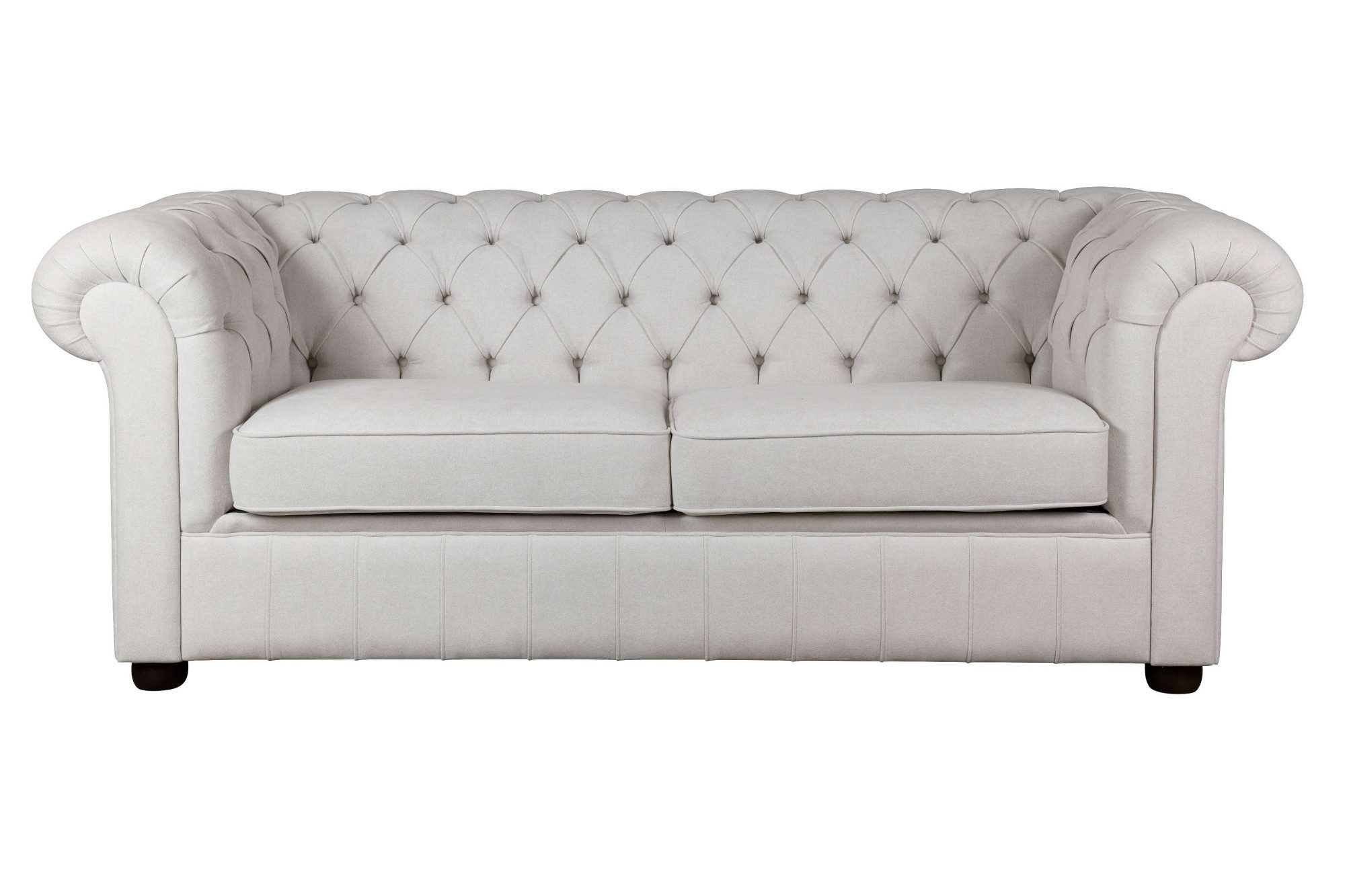 Home affaire 3-zitsbank CHARENTE, optionele slaapbank, Chesterfield-sofa, bedfunctie met edele knoopbevestiging en typische armleuningen, b/d/h 198/89/74 cm