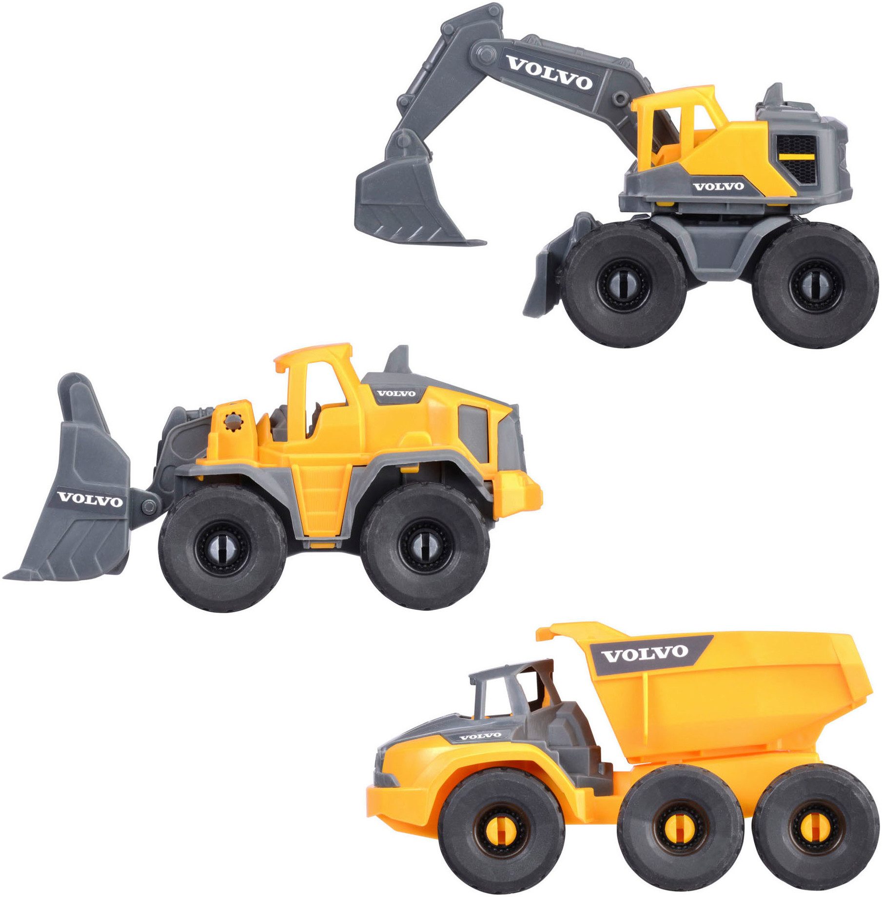 Dickie Toys Speelgoed-bouwauto Volvo Construction Set (set)