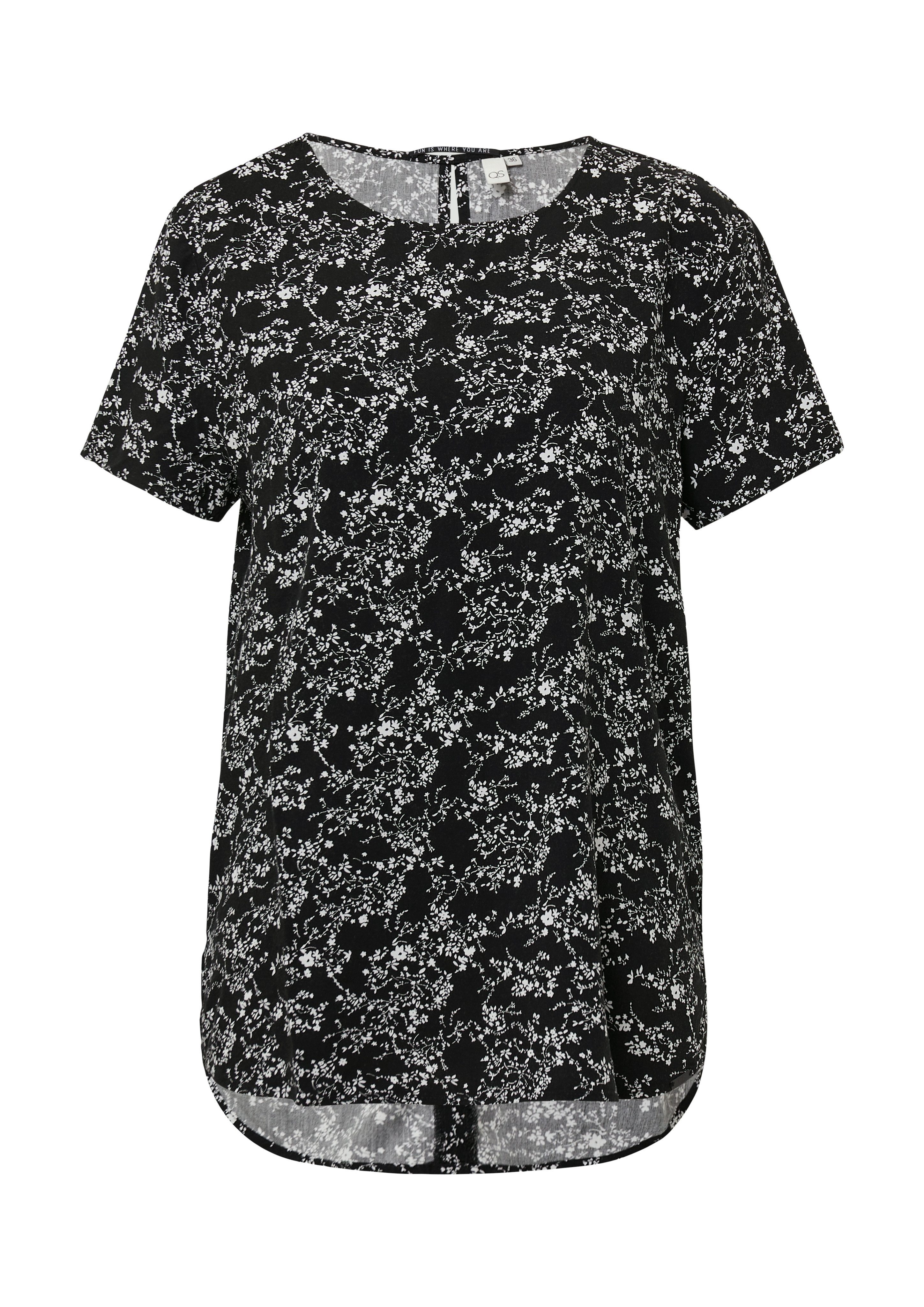 Q/S designed by Blouse met korte mouwen