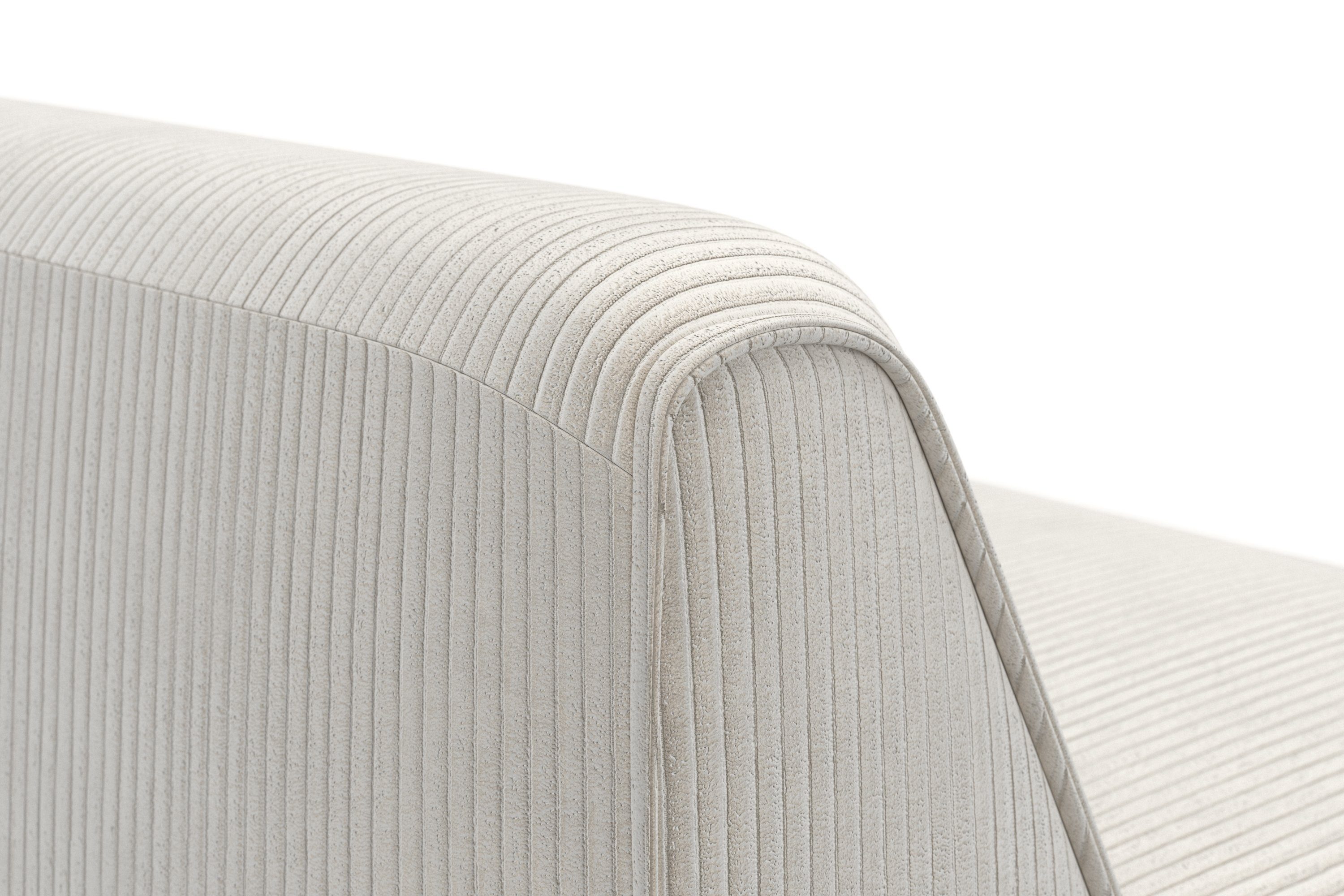 RAUM.ID Fauteuil Merid sofa-middenelement, afmetingen B/D/H: 84/97/46 cm als module of apart te gebruiken, voor individuele samenstelling