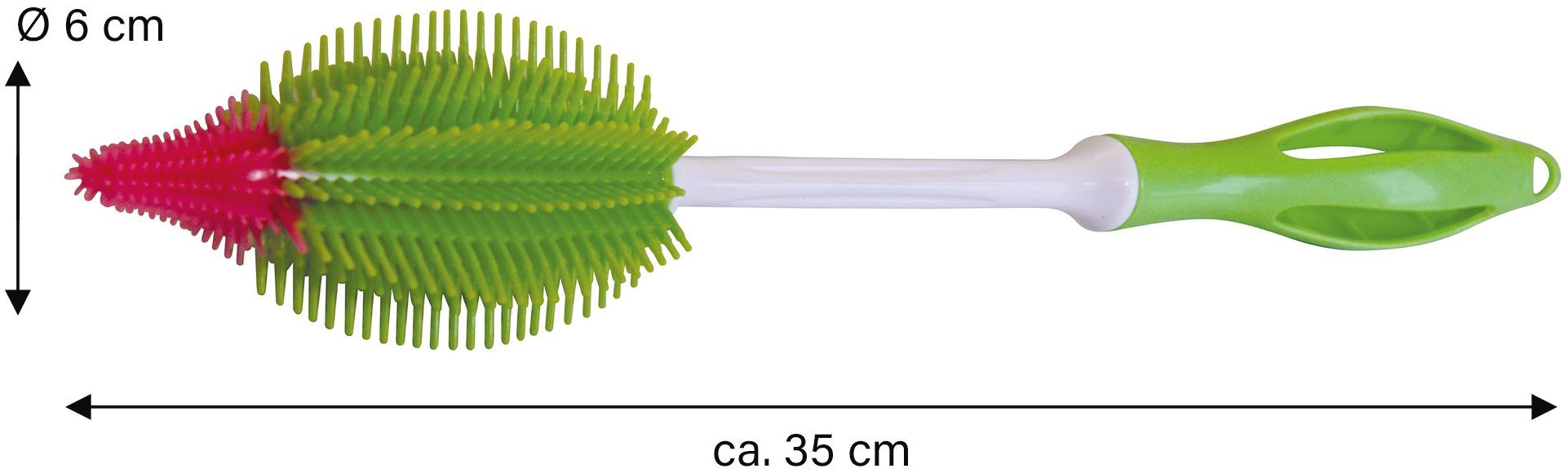 STONELINE Schoonmaakborstel Siliconen, 35 cm