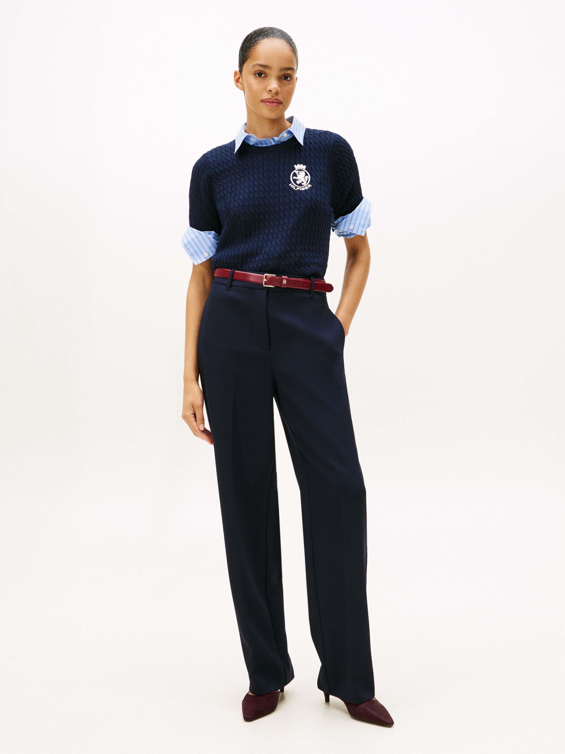 Tommy Hilfiger Pantalon PUNTO SLIM STRAIGHT PANT