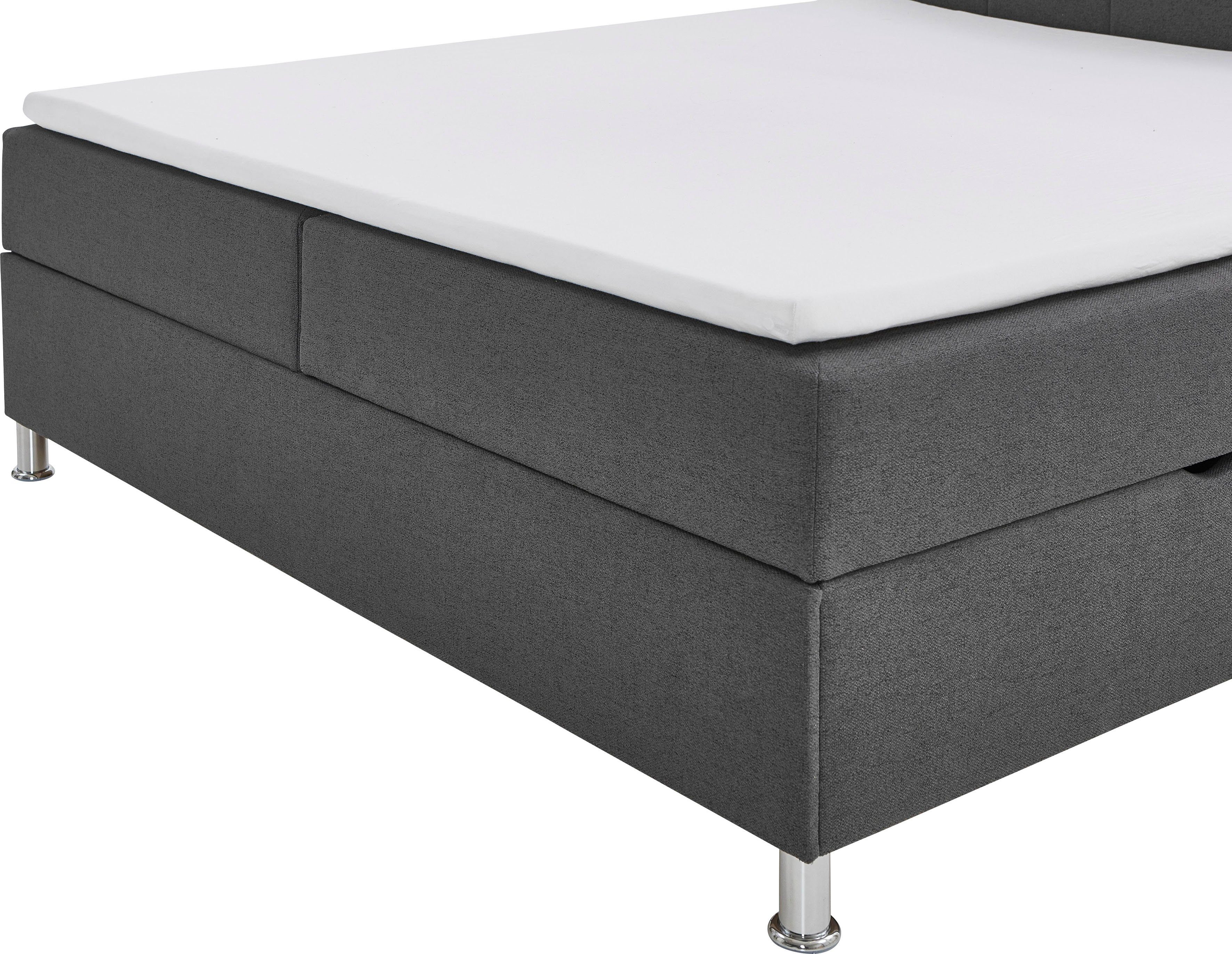 INOSIGN Boxspring Fergus met bedkist, incl. topmatras