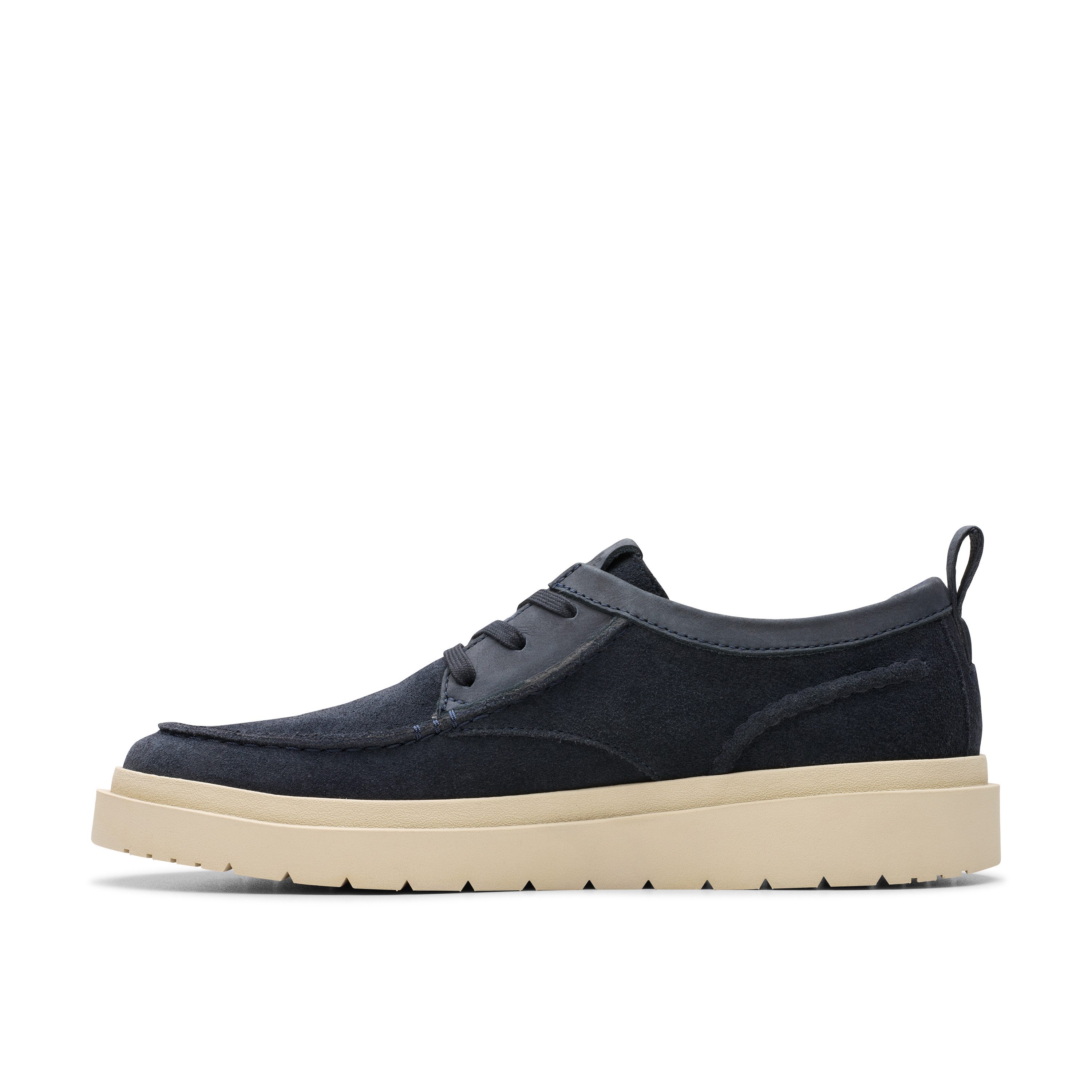 Clarks Veterschoenen Polden Moc , veterschoen, business schoen, moccasin in casual look