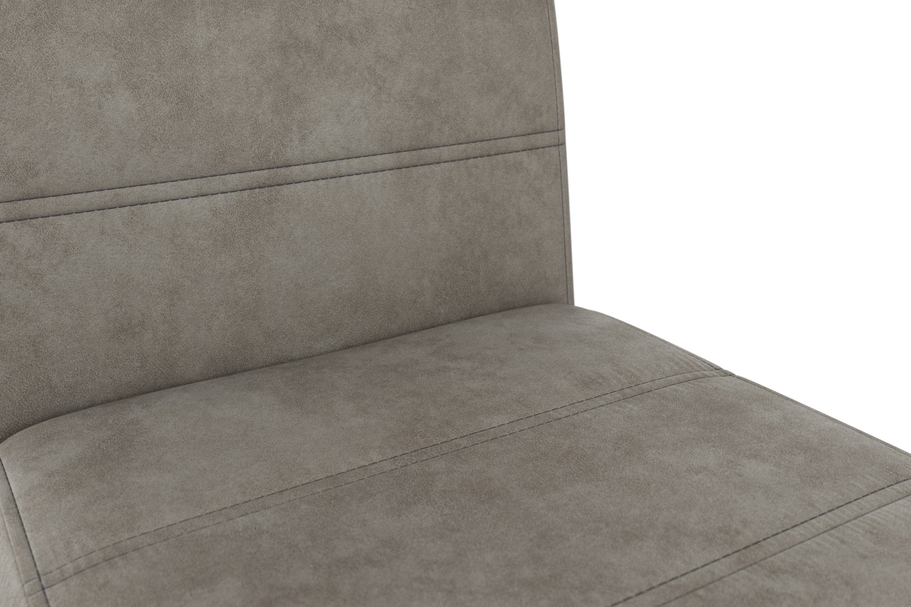 HELA Vrijdragende stoel Flora, eetkamerstoelen Vrijdragende stoel set: 1, 2 of 4 stuks, hoog zitcomfort