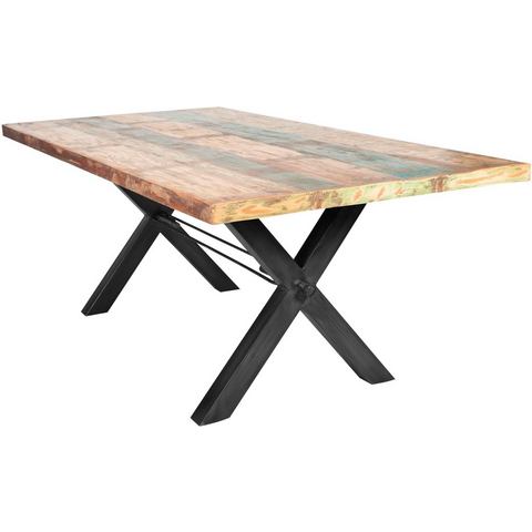 SIT Eettafel Tops, van gerecycled, gebruikt hout
