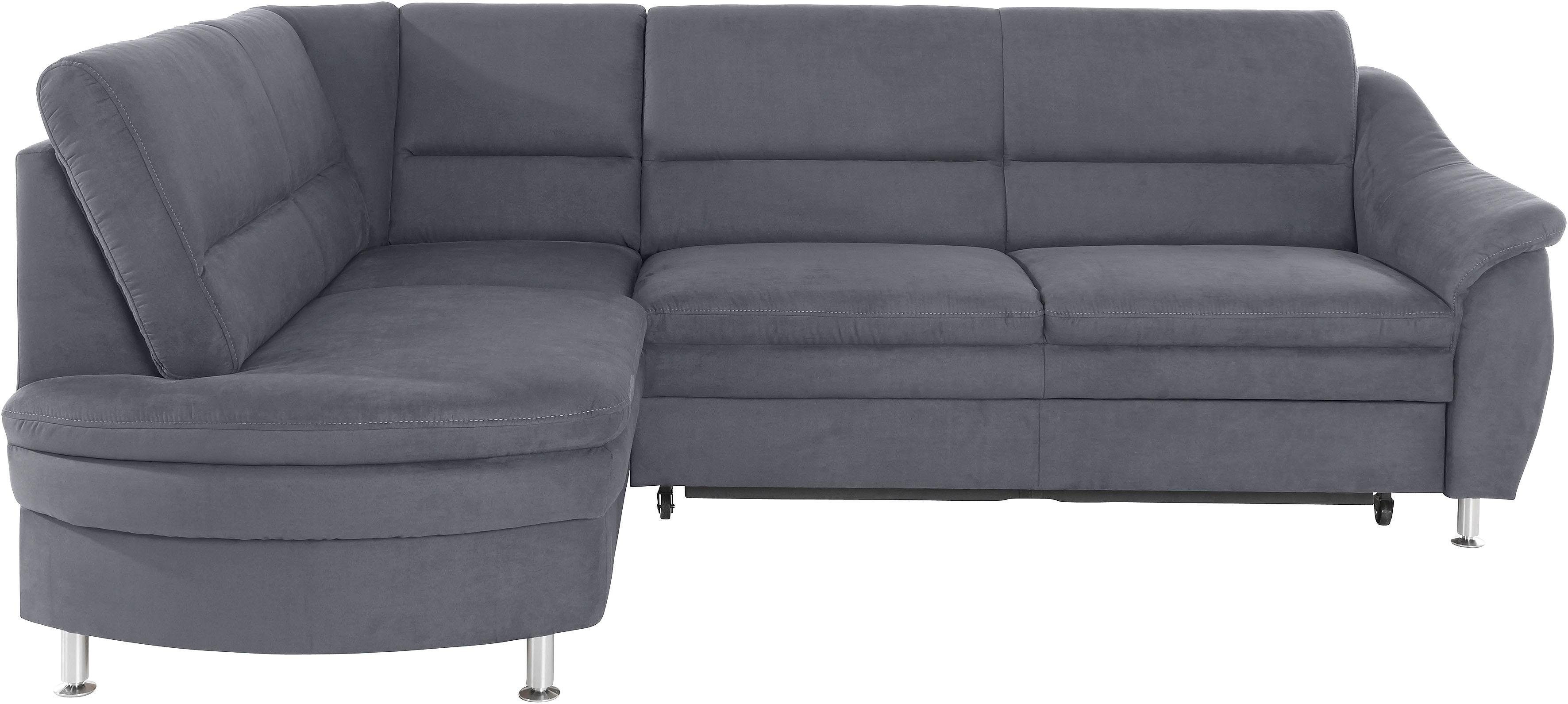 Places of Style Hoekbank Cardoso L-vorm Binnenvering, naar keuze met bed, lade